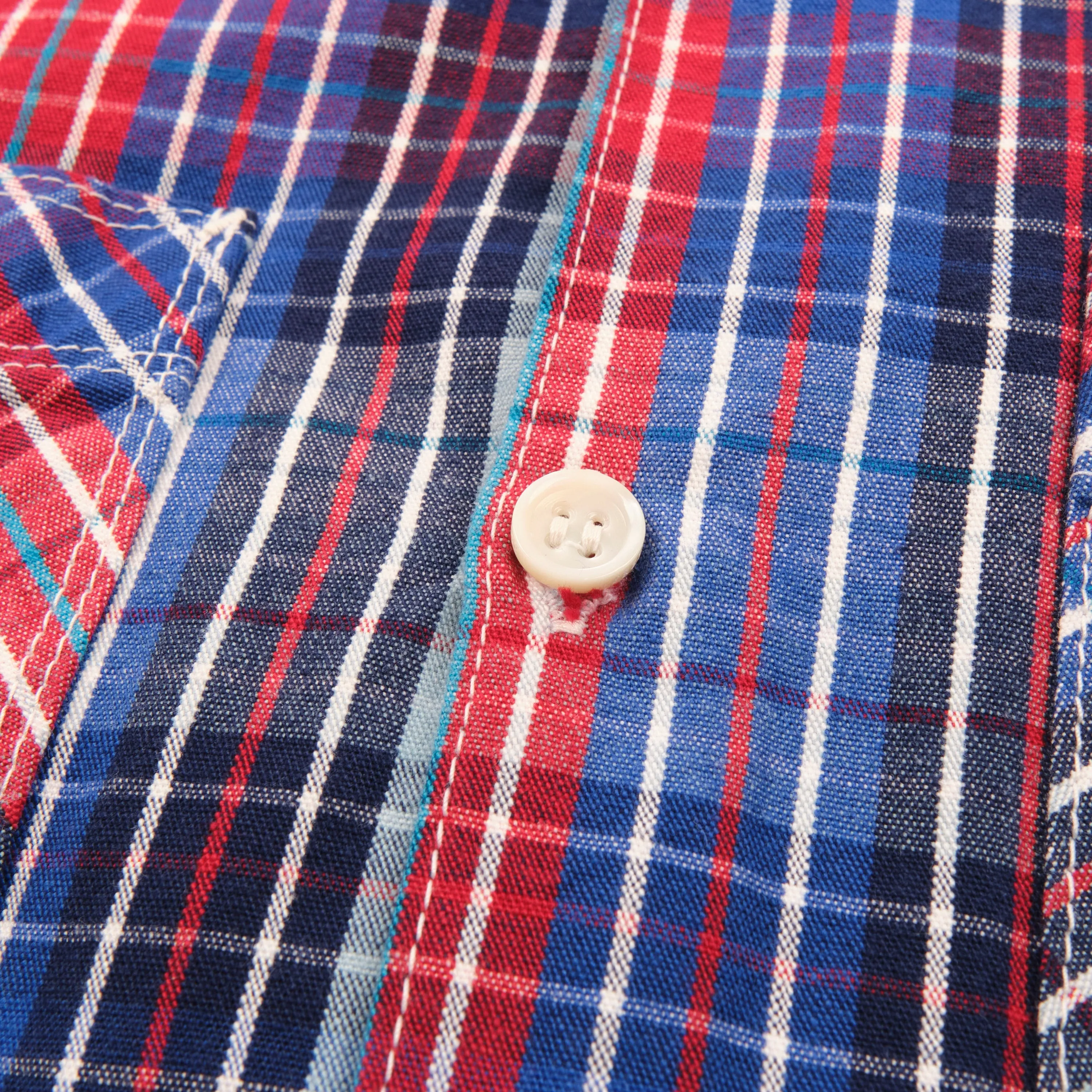 Dayton LS Bonneville Blue Plaid sold by Freenote Cloth product image thumbnail 5