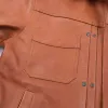 Riders Jacket Maryam Tannery Brown Horsehide sold by Freenote Cloth