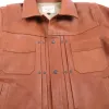 Riders Jacket Maryam Tannery Brown Horsehide sold by Freenote Cloth