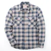 Wells Blue Plaid sold by Freenote Cloth