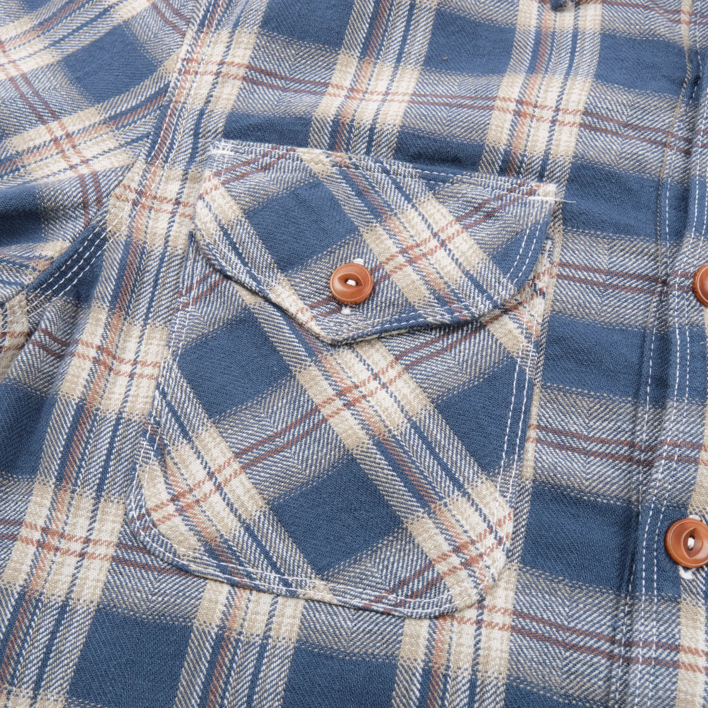 Wells Blue Plaid sold by Freenote Cloth product image thumbnail 3