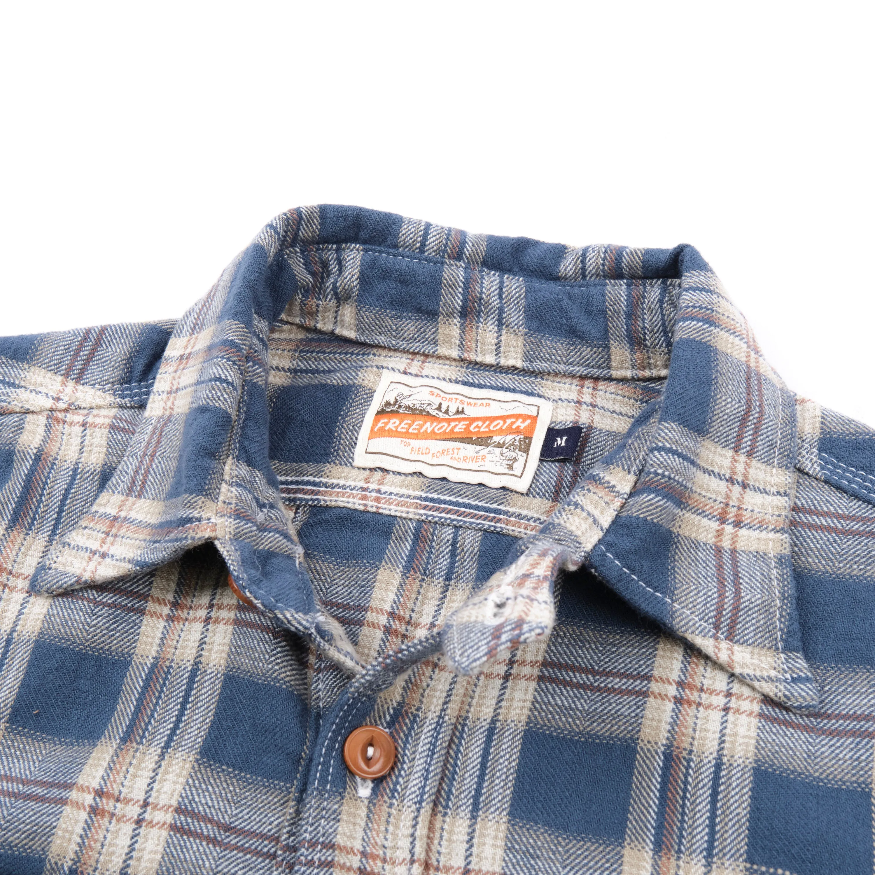 Wells Blue Plaid sold by Freenote Cloth product image thumbnail 2