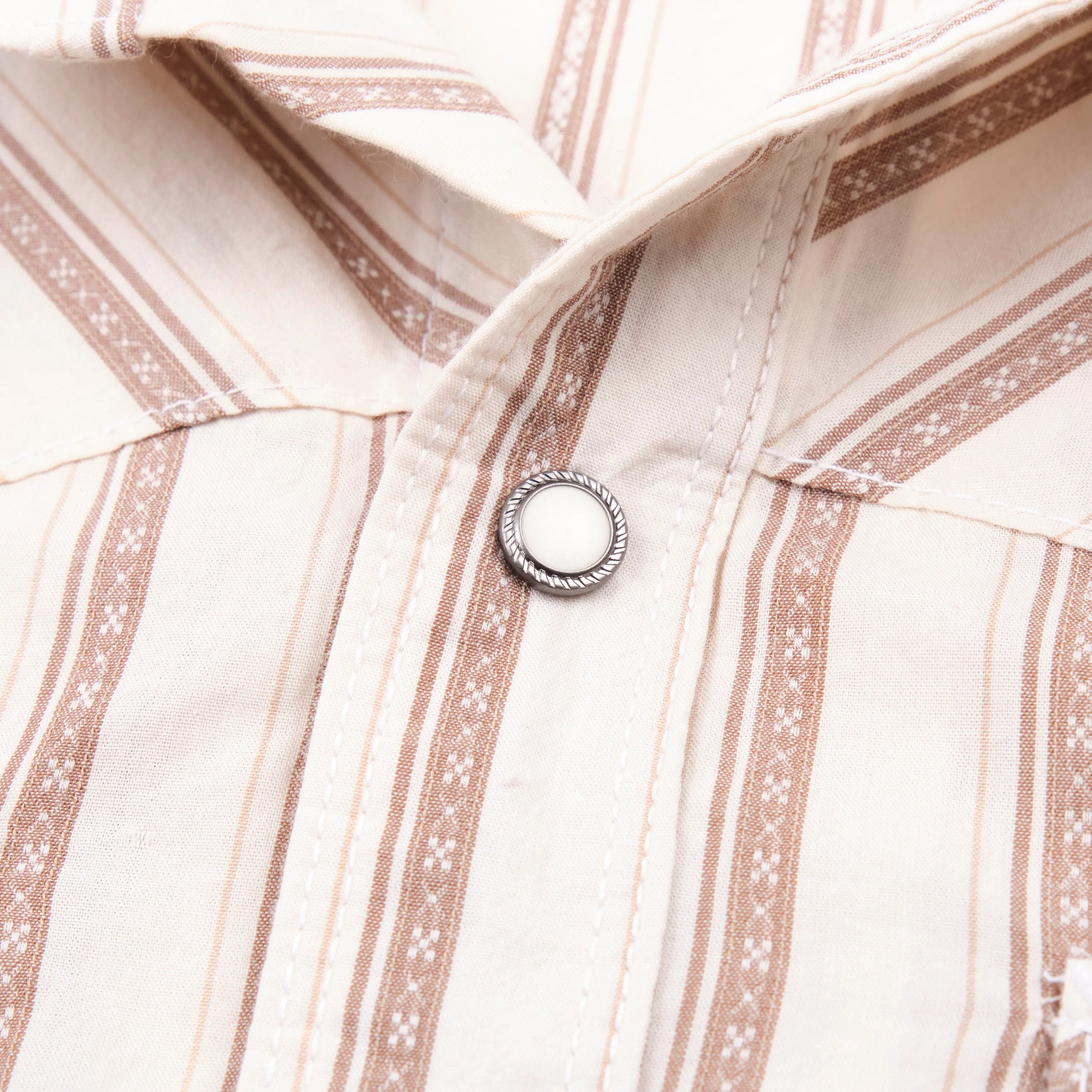 Calico S/S Brown Stripe sold by Freenote Cloth product image thumbnail 4