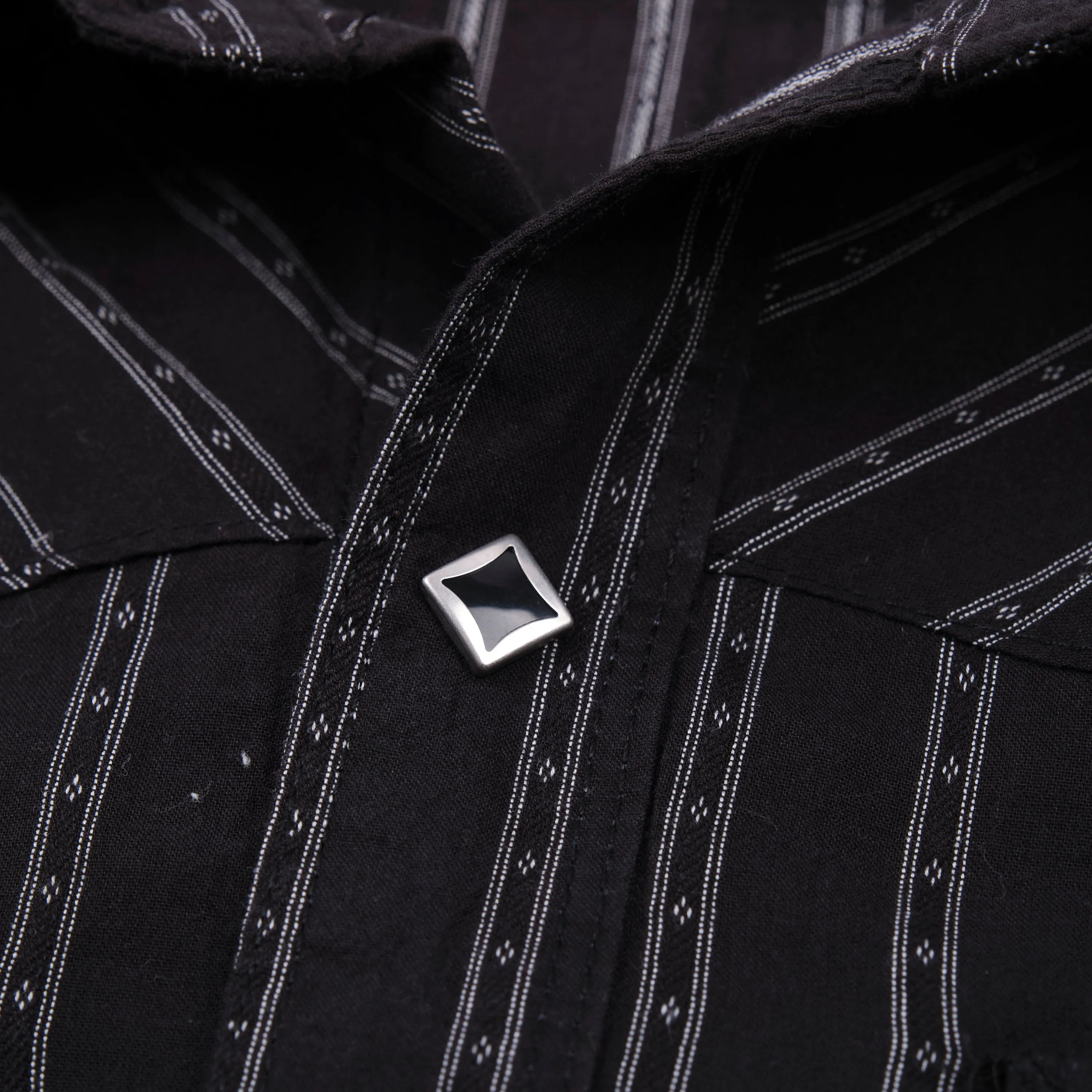 Calico Black Stripe sold by Freenote Cloth product image thumbnail 4