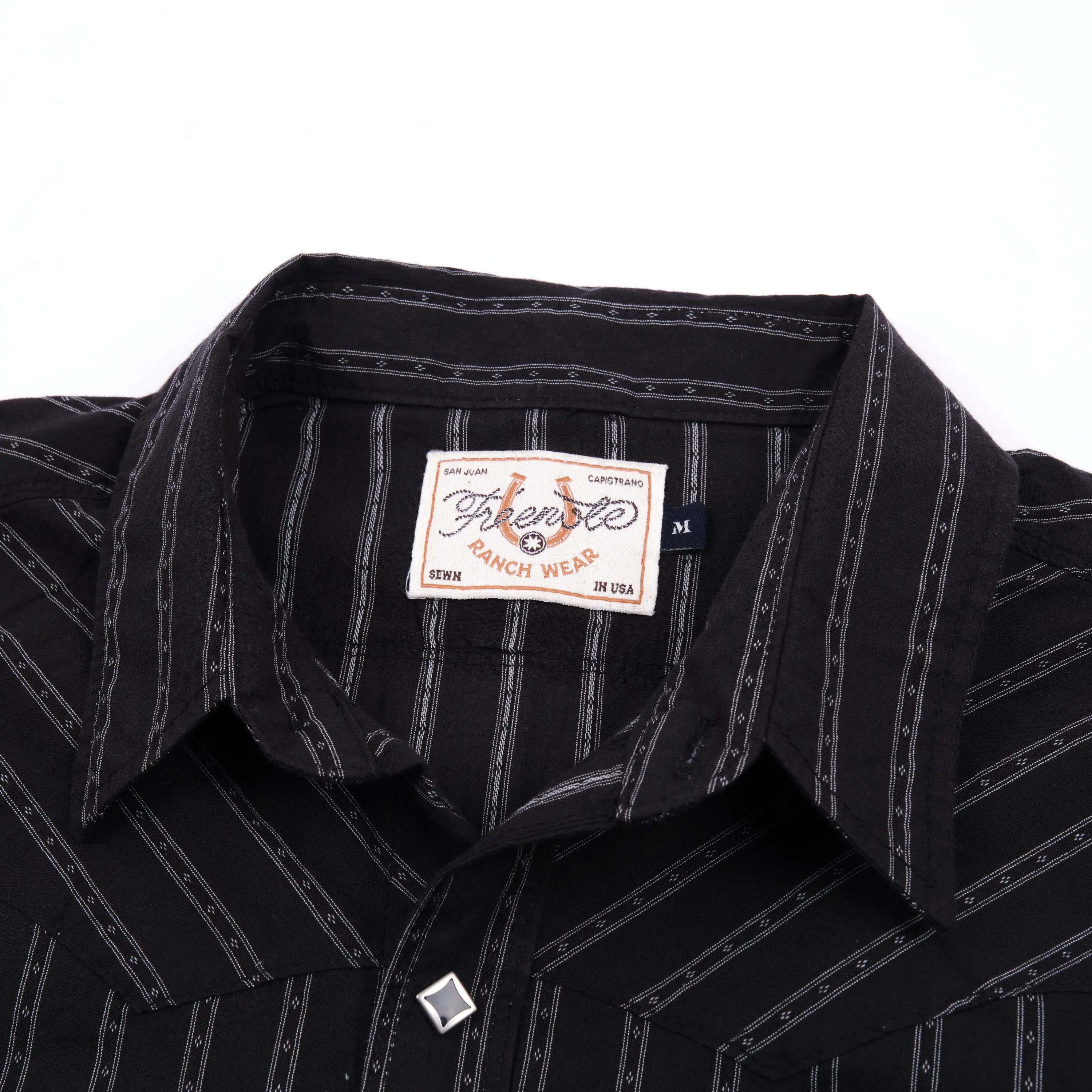 Calico S/S Black Stripe sold by Freenote Cloth product image thumbnail 2