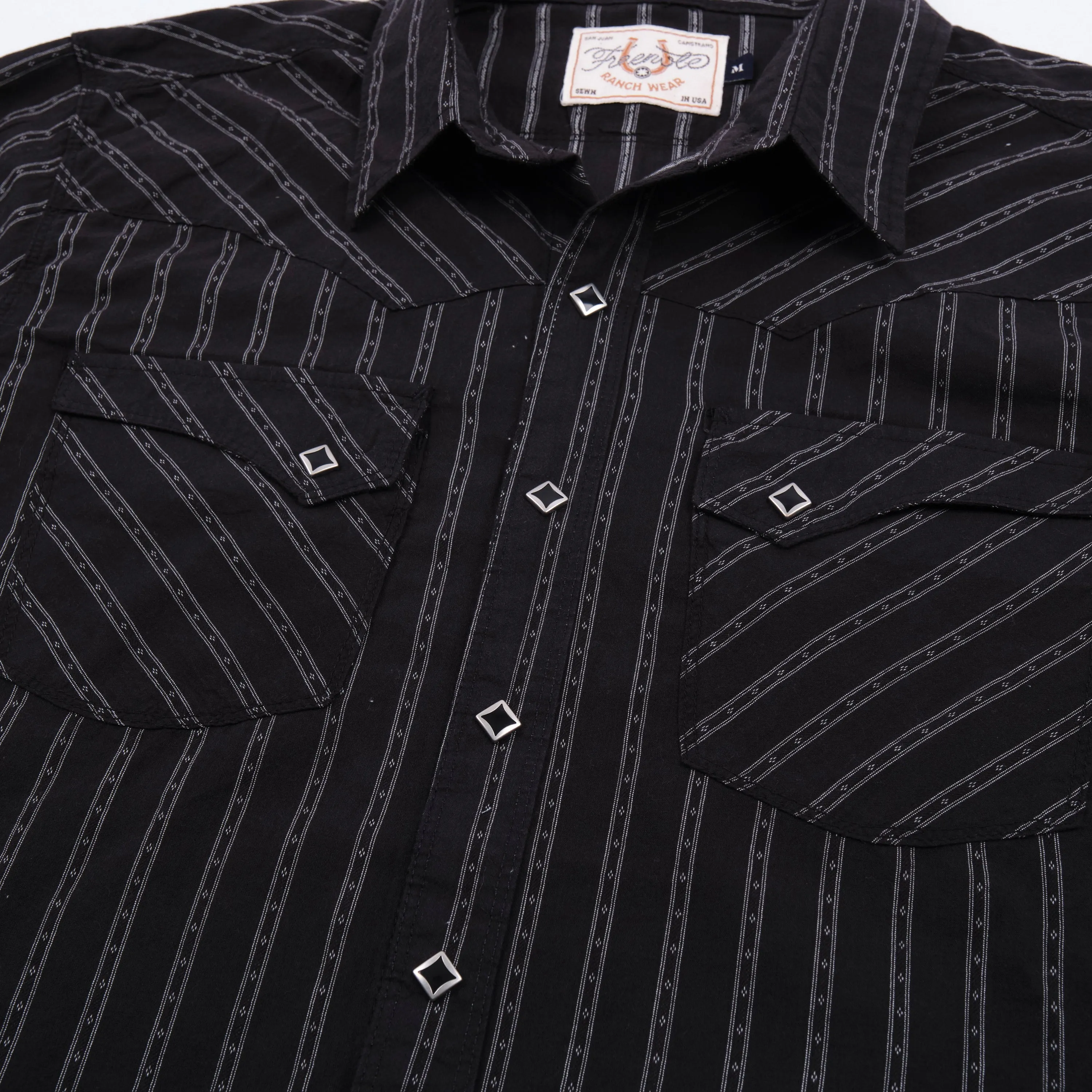 Calico S/S Black Stripe sold by Freenote Cloth product image thumbnail 3