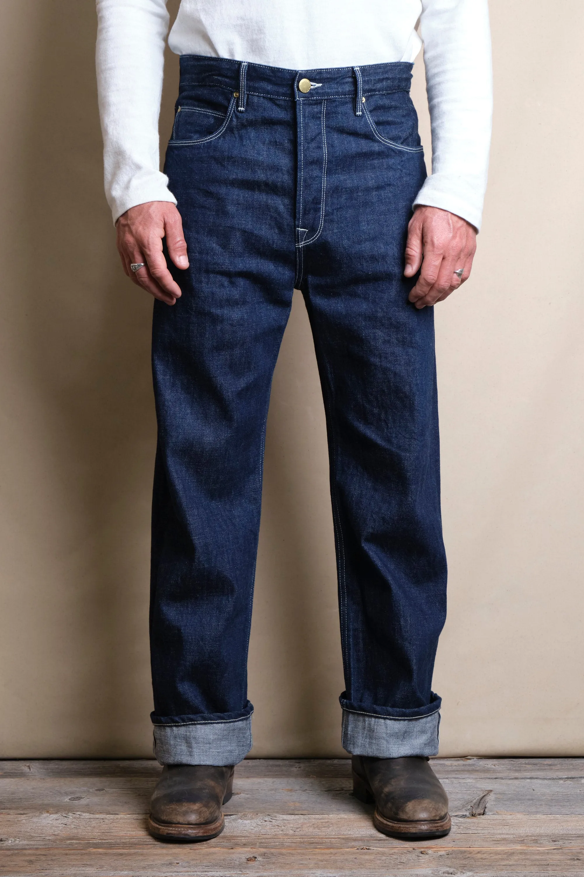 Modesto 11 Ounce Memphis Blue Denim sold by Freenote Cloth