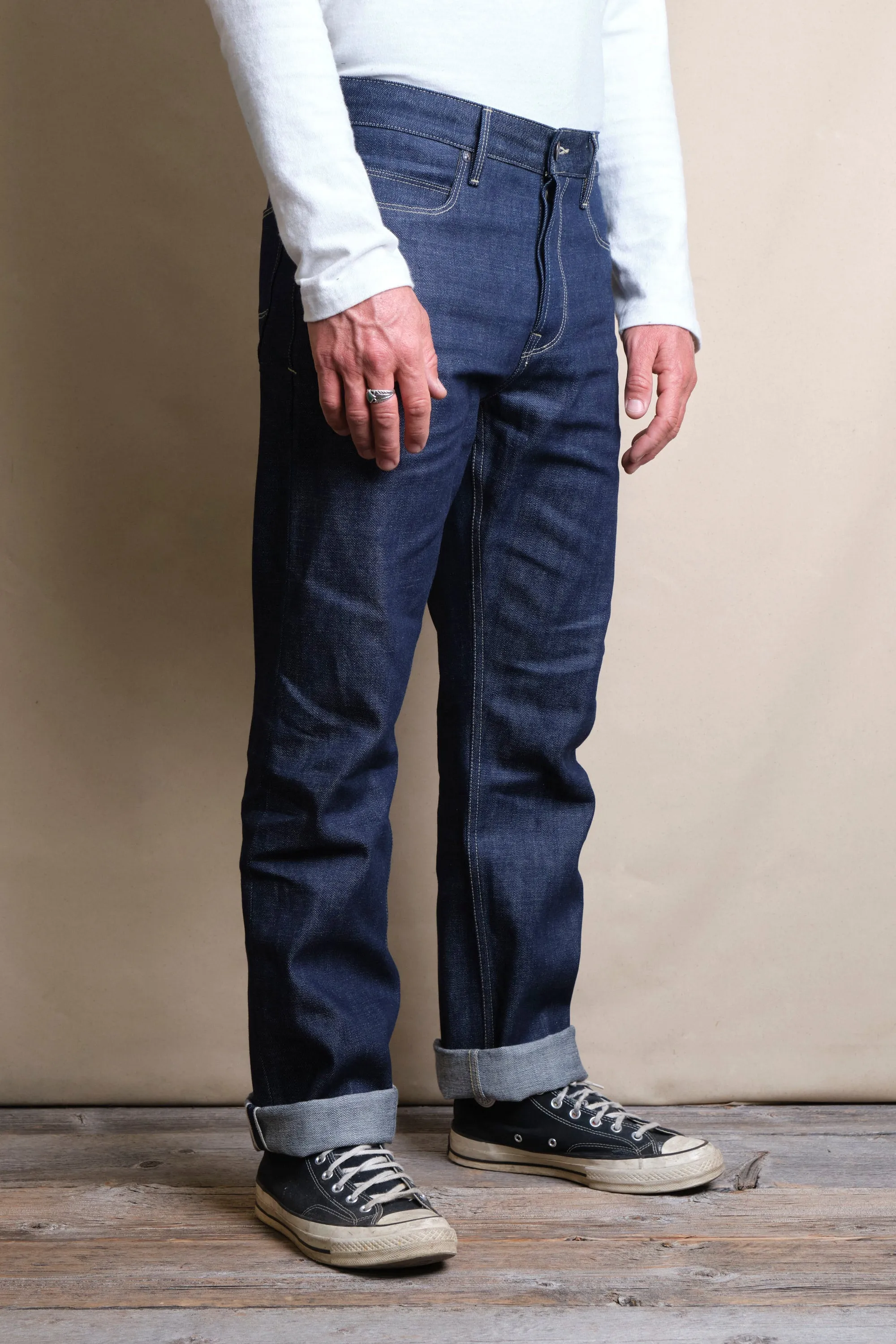 Trabuco Classic Straight 11 Ounce Memphis Blue Denim sold by Freenote Cloth product image thumbnail 3