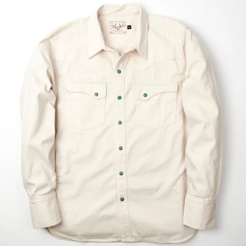 Calico <span> Albatross Denim </span> sold by Freenote Cloth