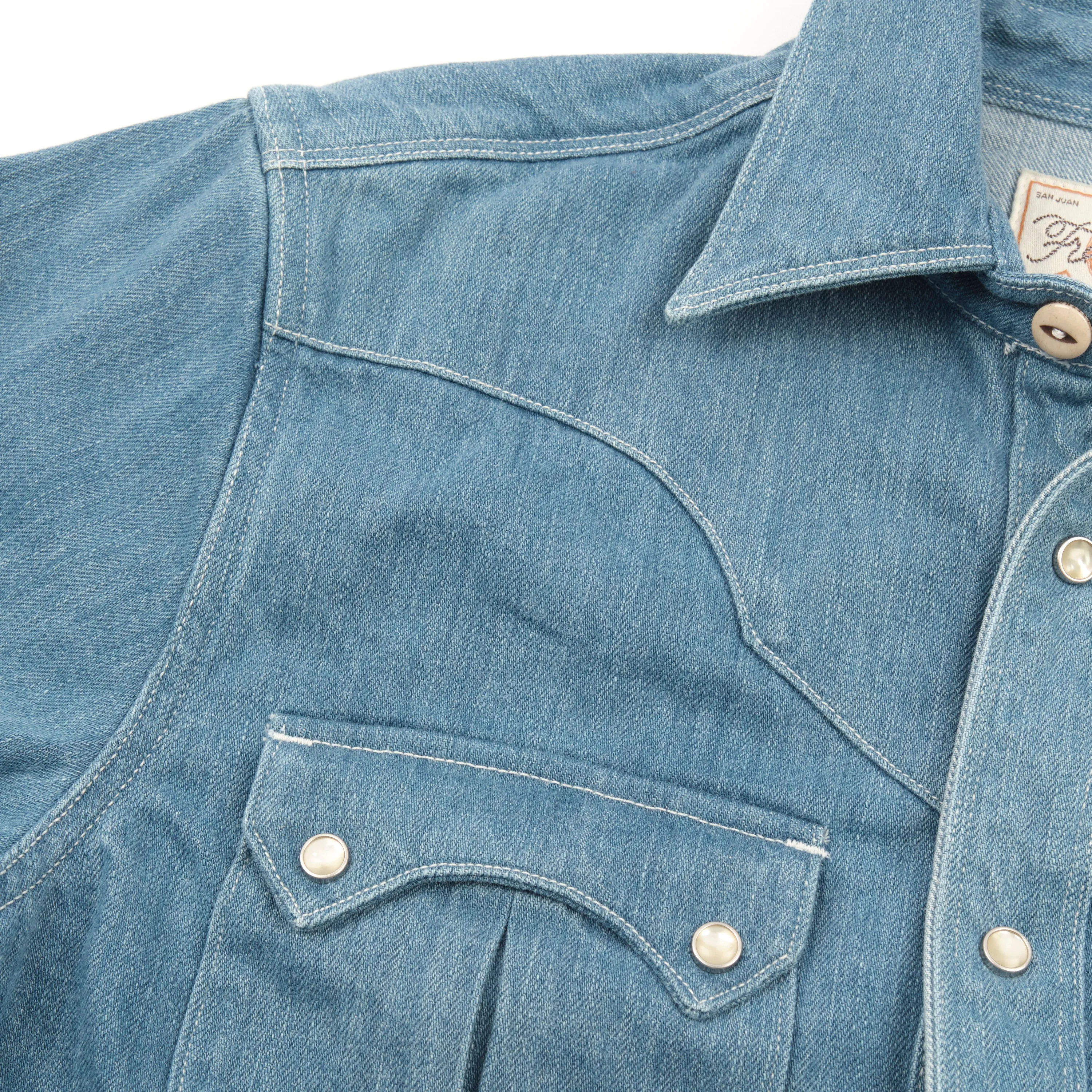 Sinclair Bleached Denim sold by Freenote Cloth product image thumbnail 5