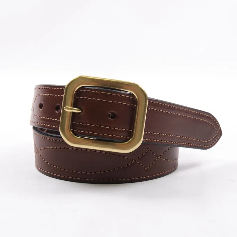 Bell & Oak - Rambler Belt Brown sold by Freenote Cloth