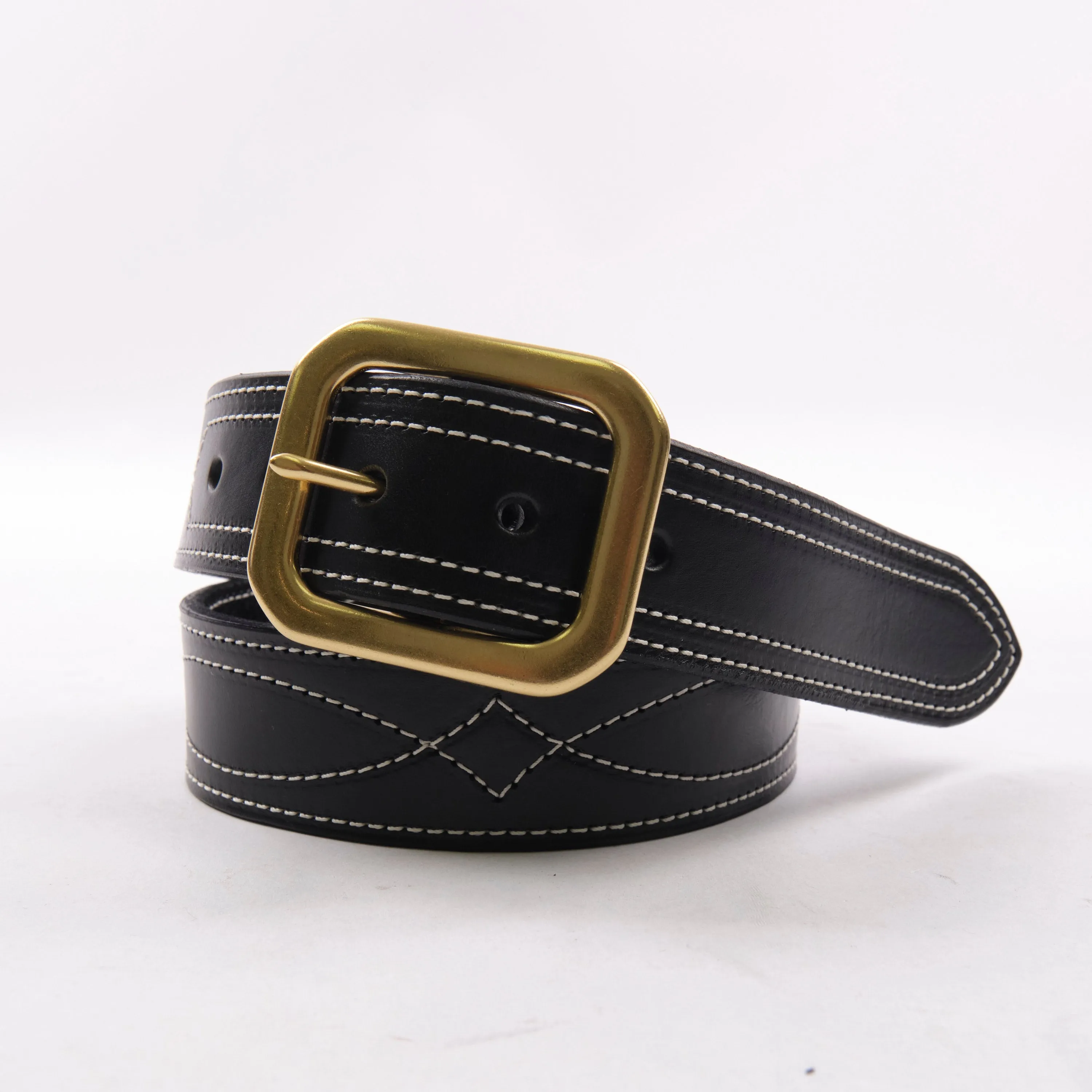 Bell & Oak - Rambler Belt Black sold by Freenote Cloth