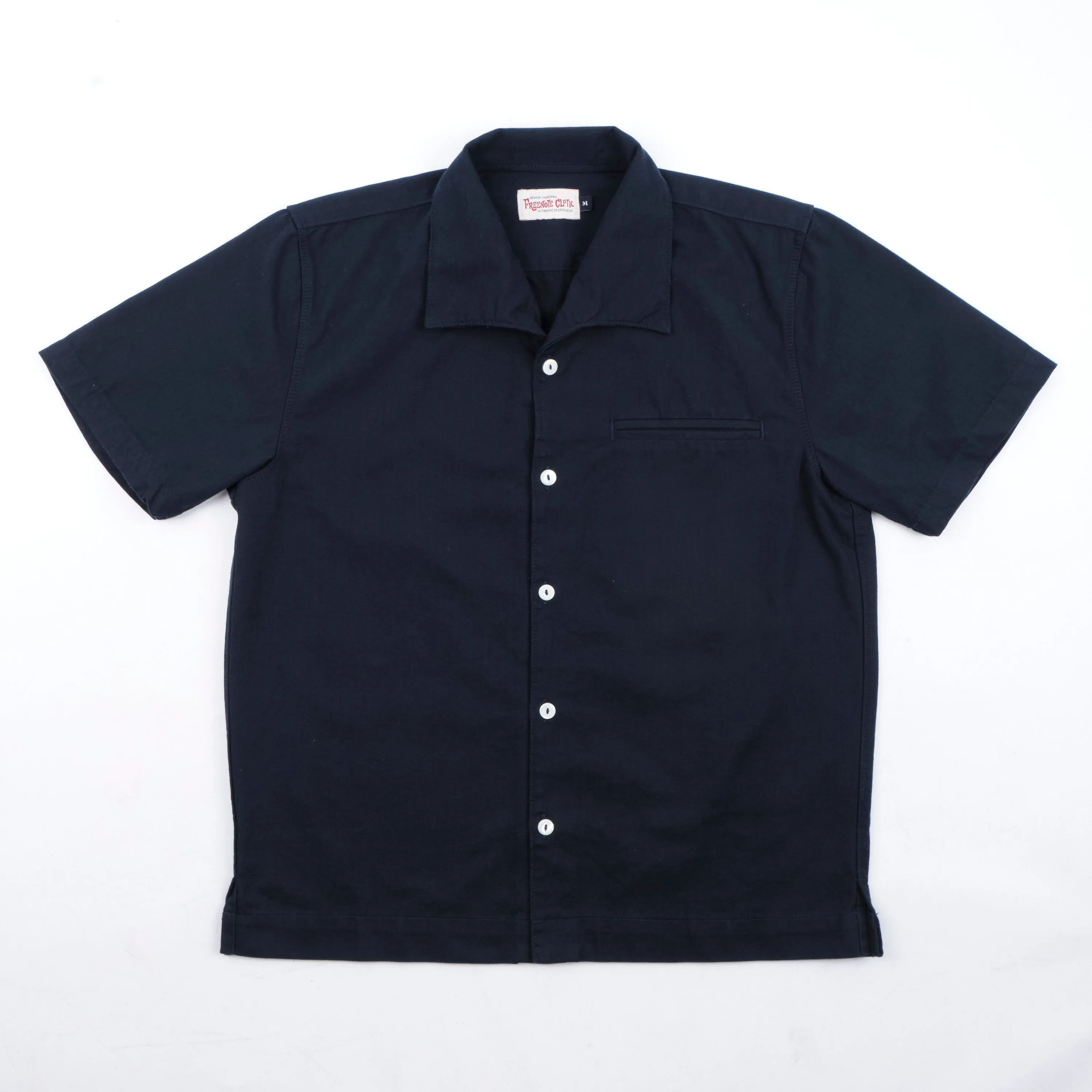 Cayucos Navy Herringbone sold by Freenote Cloth