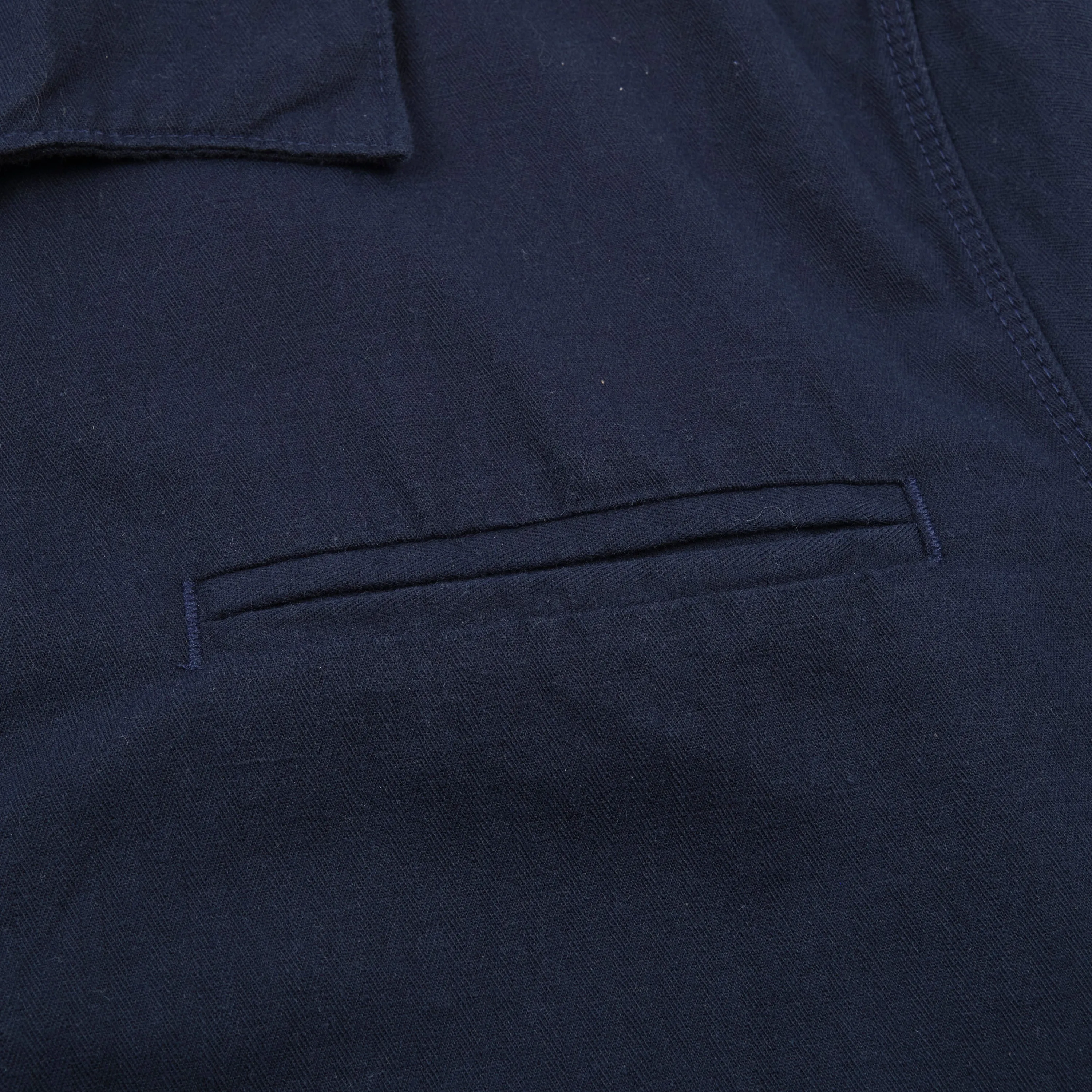 Cayucos Navy Herringbone sold by Freenote Cloth product image thumbnail 5