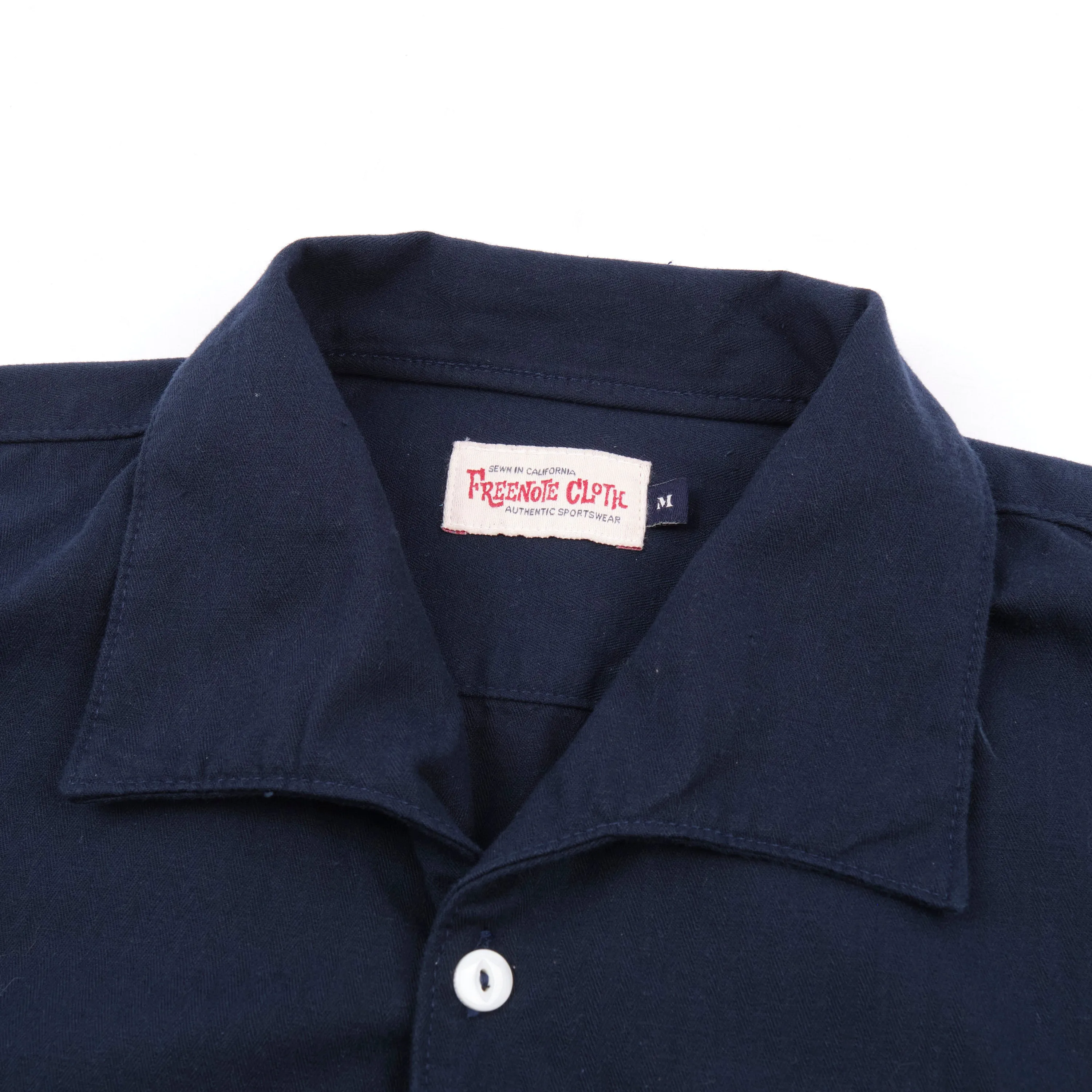 Cayucos Navy Herringbone sold by Freenote Cloth product image thumbnail 3