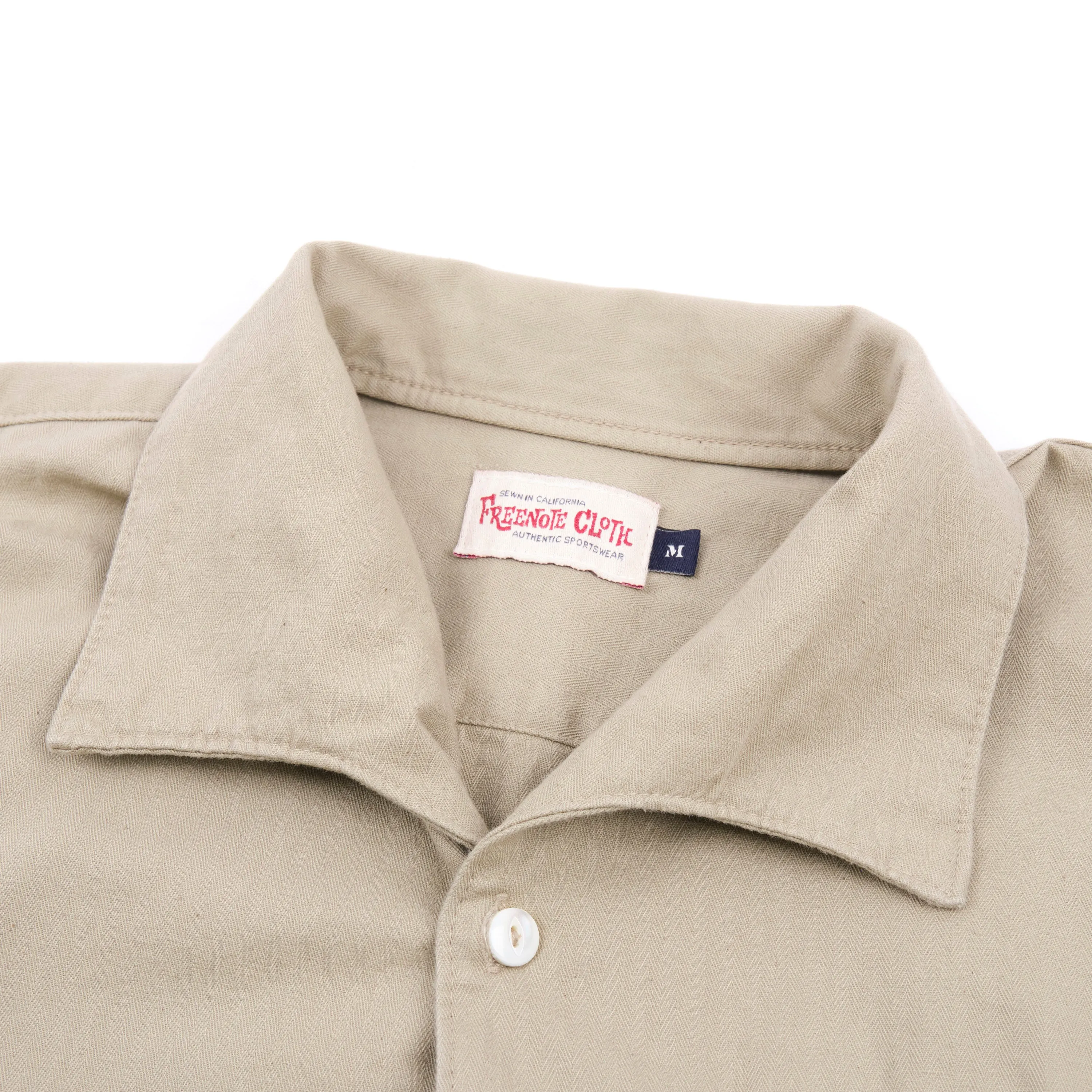 Cayucos Tan Herringbone sold by Freenote Cloth product image thumbnail 3