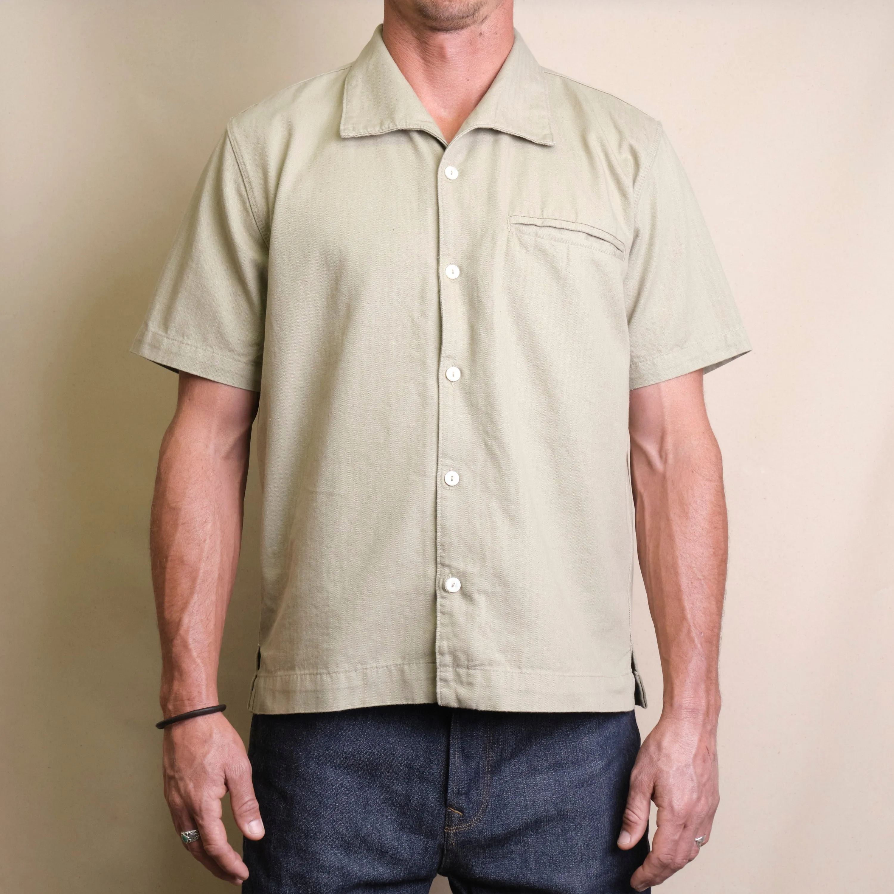 Cayucos Tan Herringbone sold by Freenote Cloth product image thumbnail 2