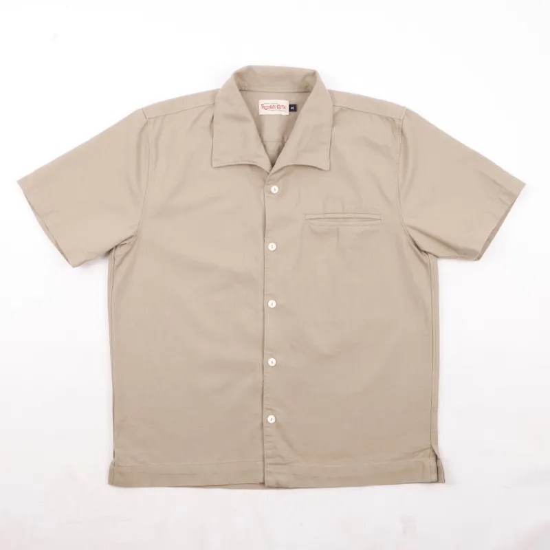 Cayucos Tan Herringbone sold by Freenote Cloth