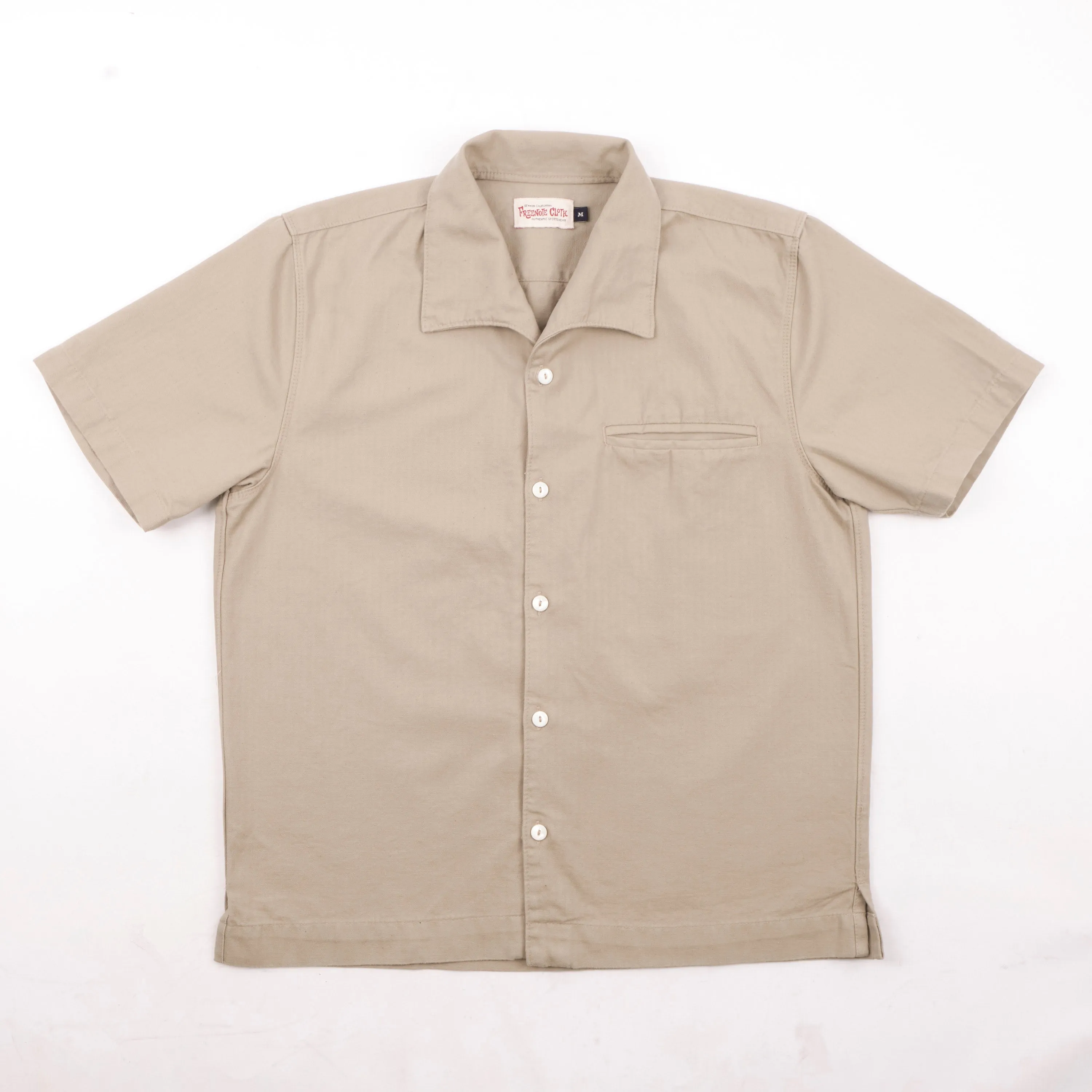 Cayucos Tan Herringbone sold by Freenote Cloth