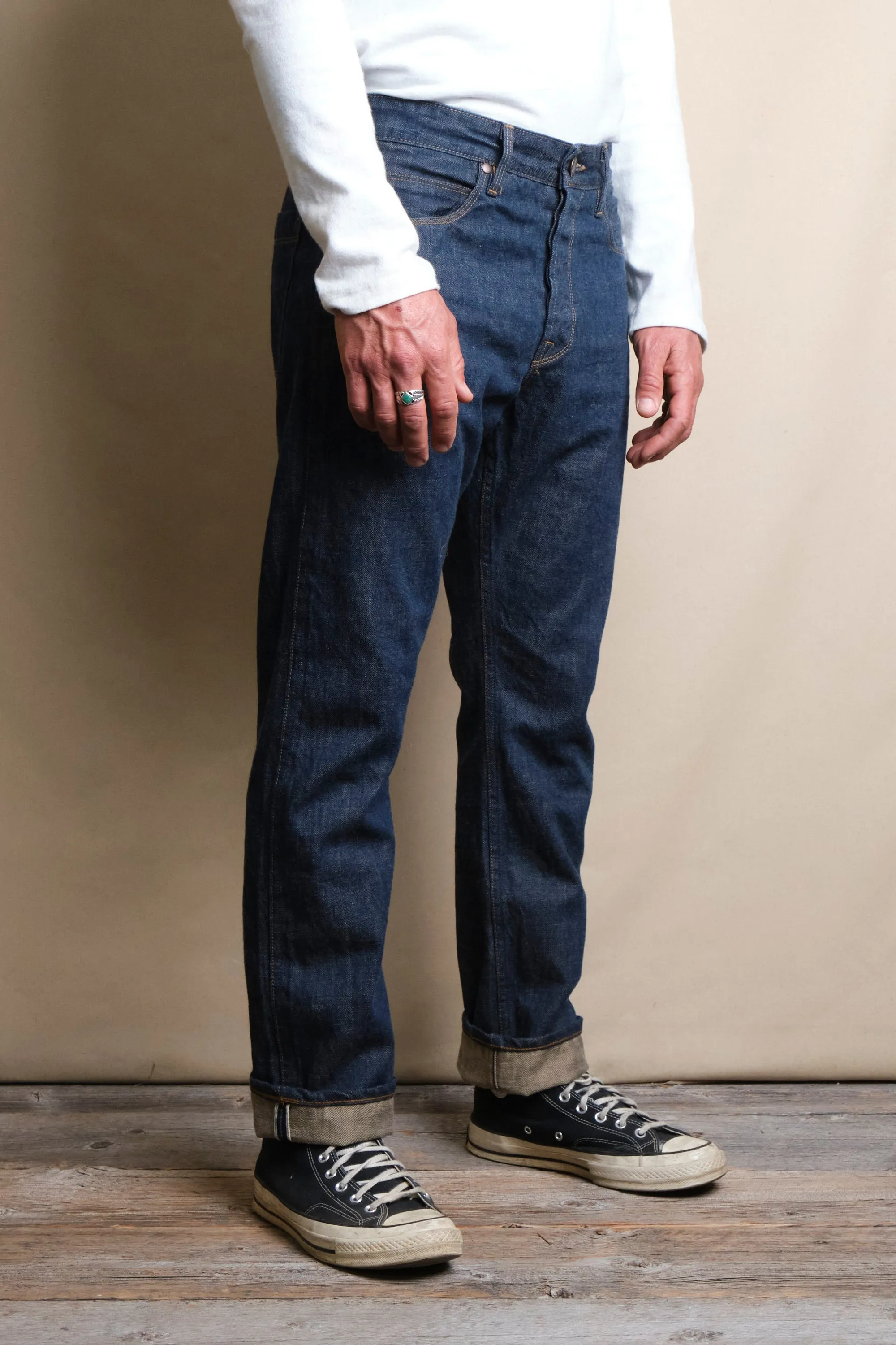 Rios 13 Ounce Natural Rinsed Denim sold by Freenote Cloth product image thumbnail 3
