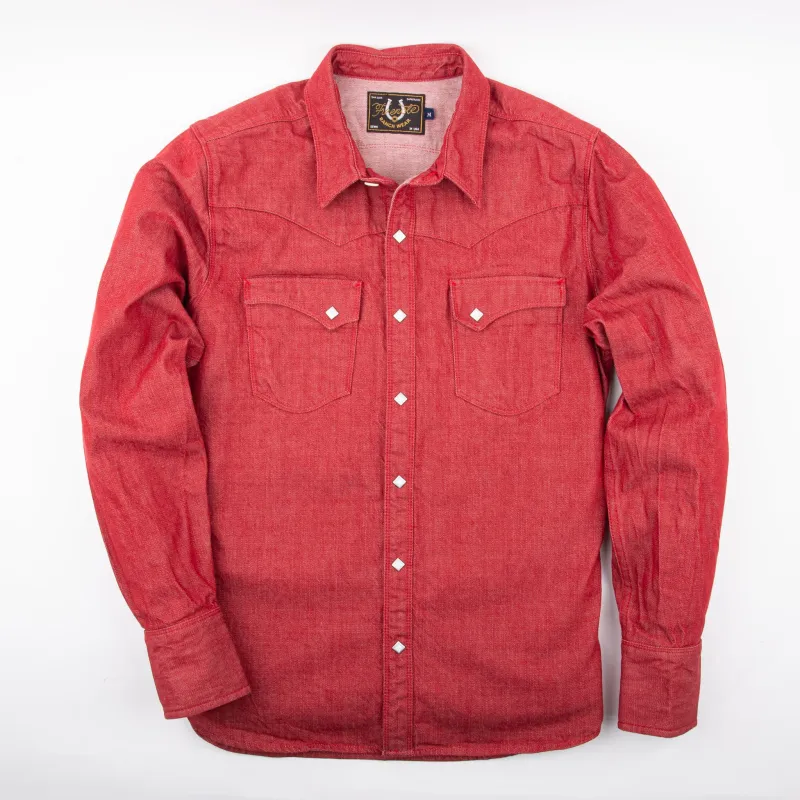 Calico <span> Red Denim </span> sold by Freenote Cloth