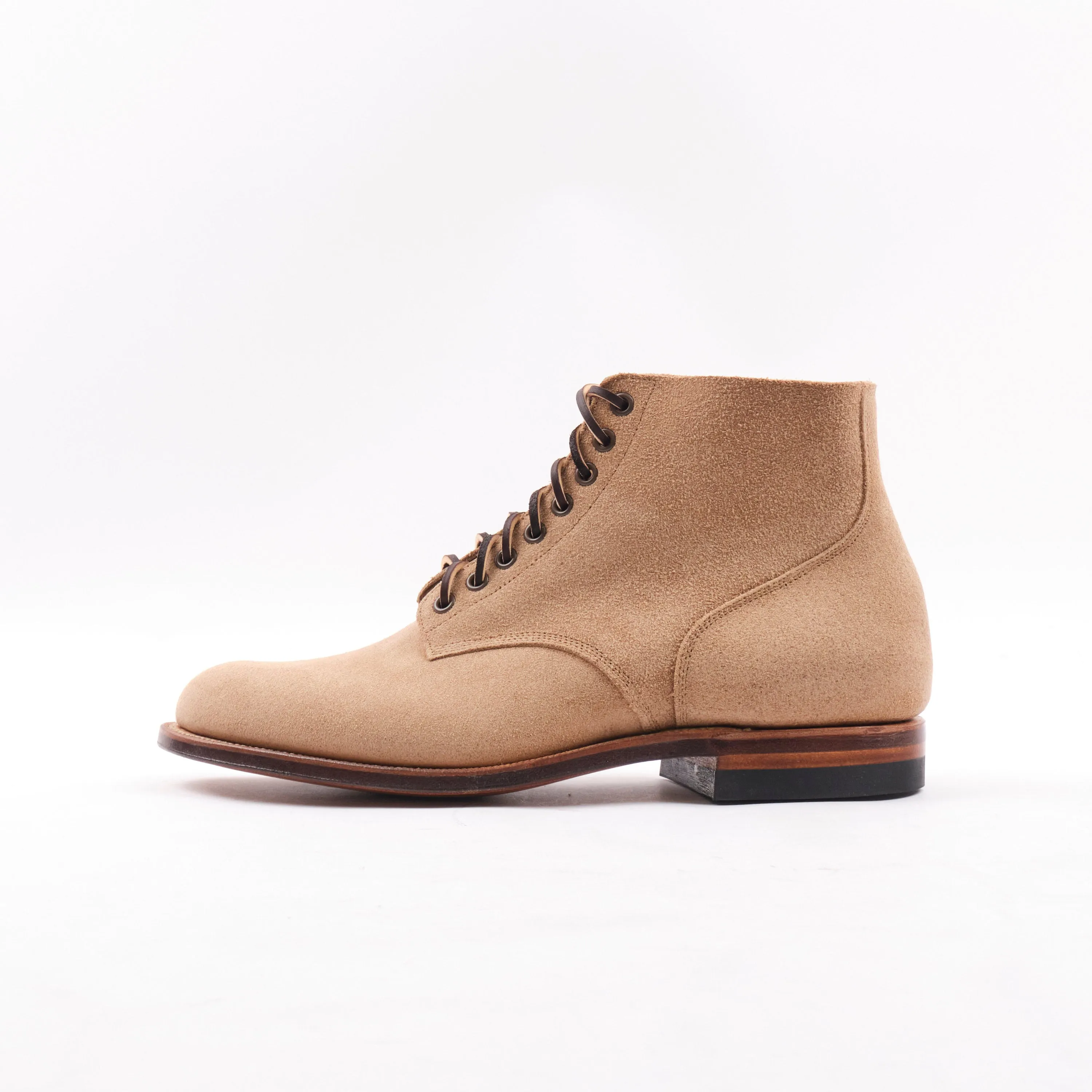 VIBERG 1940 N1 BOOT - MARINE FIELD SHOE NATURAL ROUGHOUT sold by Freenote Cloth product image thumbnail 3