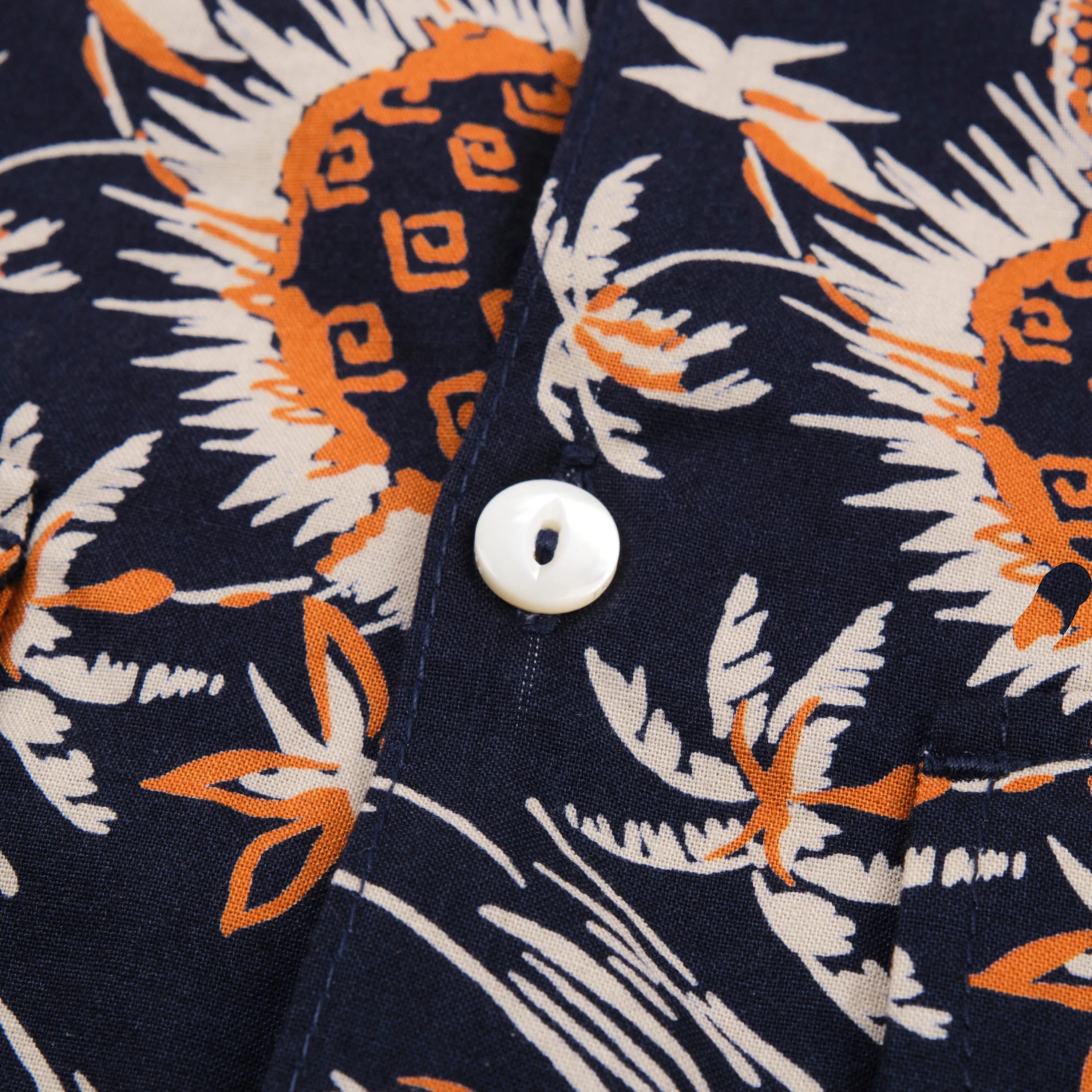 Dean Double Pocket Aloha Navy sold by Freenote Cloth product image thumbnail 4