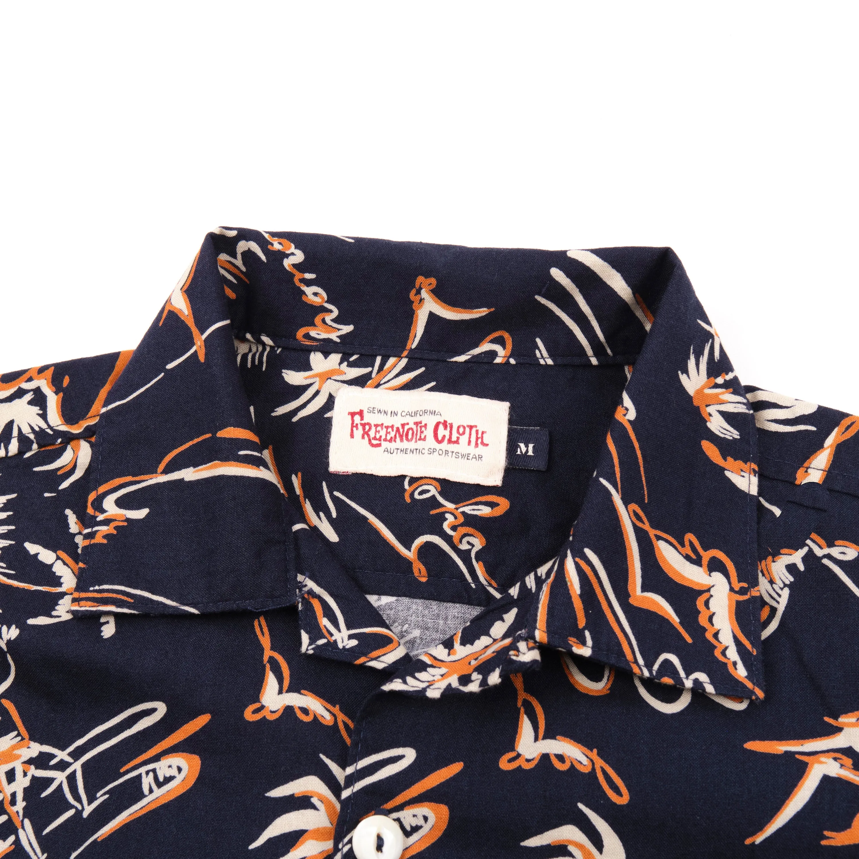 Dean Double Pocket Aloha Navy sold by Freenote Cloth product image thumbnail 2