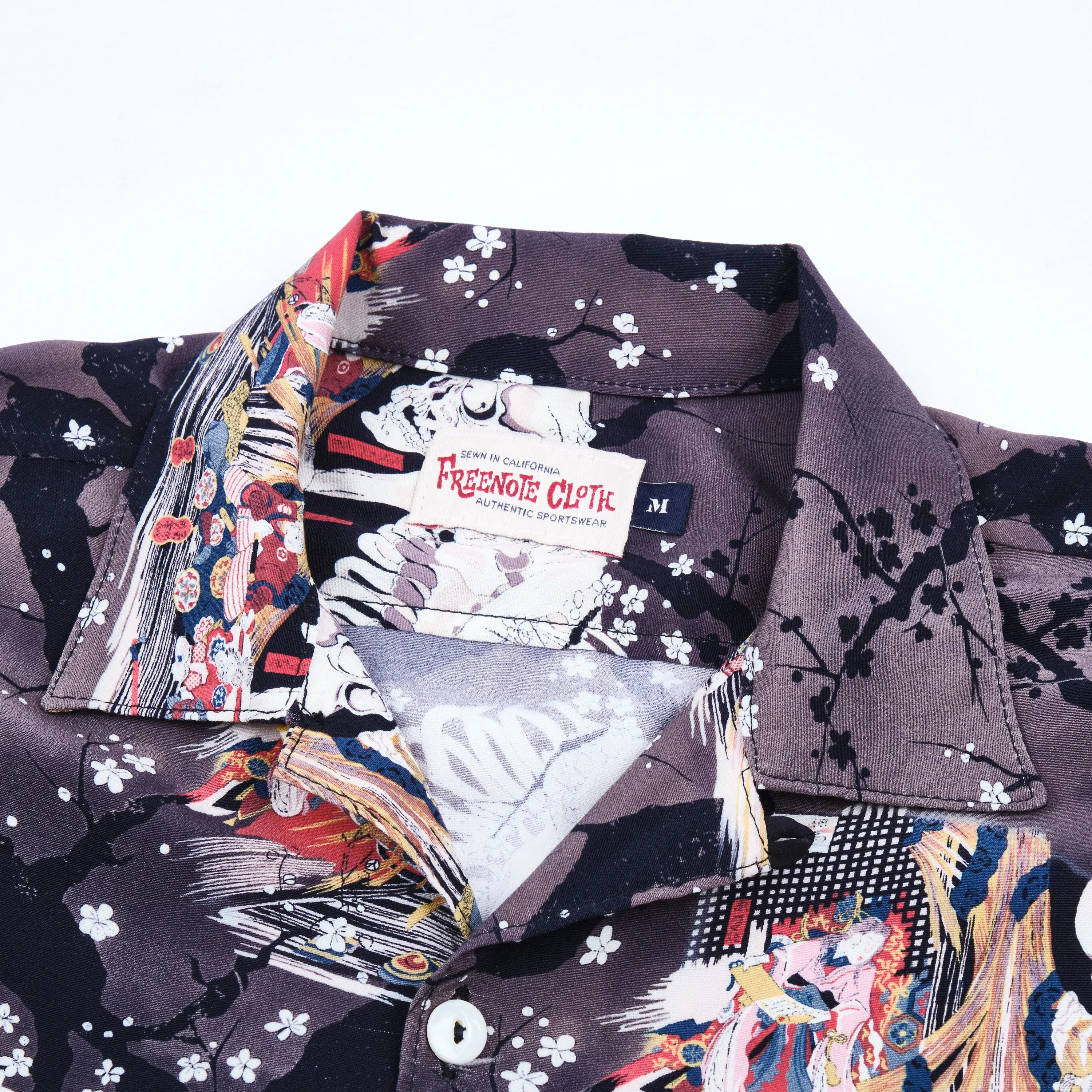 Hawaiian Charcoal Skeleton sold by Freenote Cloth product image thumbnail 2