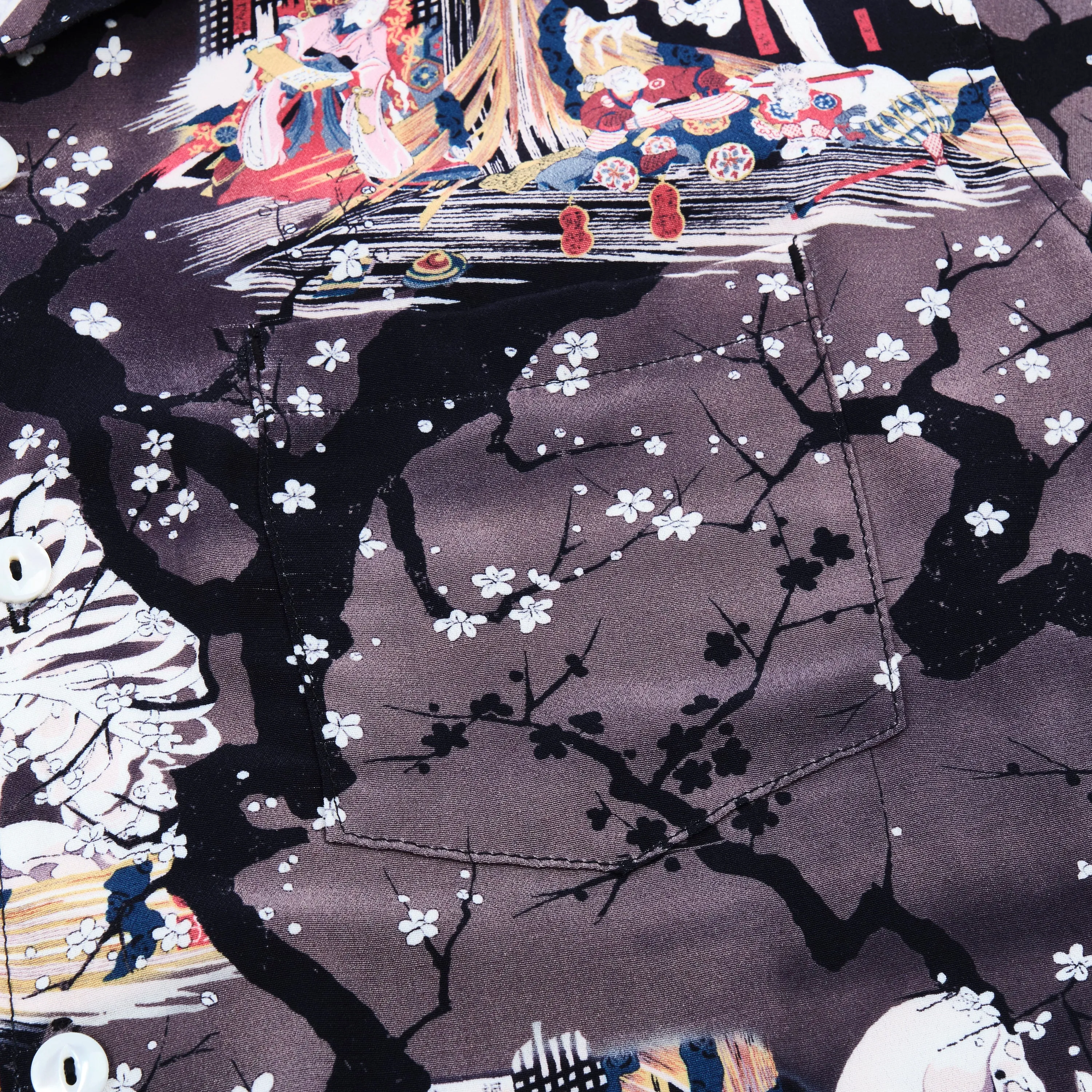 Hawaiian Charcoal Skeleton sold by Freenote Cloth product image thumbnail 3