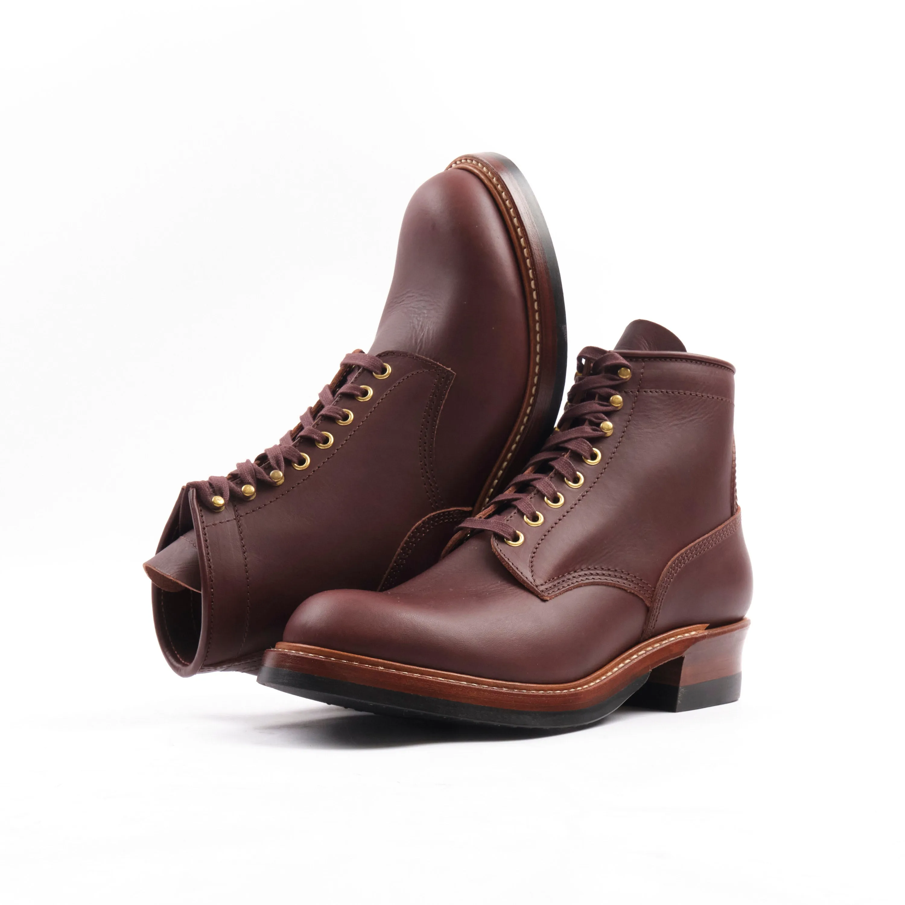 John Lofgren - Steel Gang SW Boots - Badalassi Carlo Tobacco Vegetable Tanned sold by Freenote Cloth product image thumbnail 2