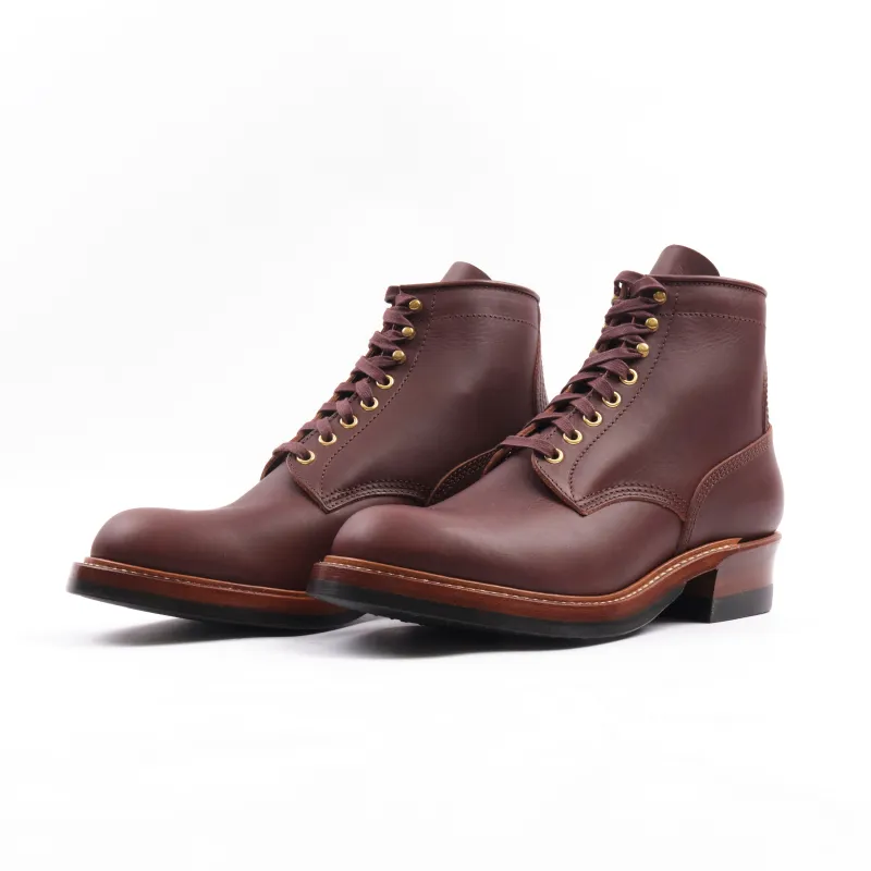 John Lofgren - Steel Gang SW Boots - Badalassi Carlo Tobacco Vegetable Tanned sold by Freenote Cloth
