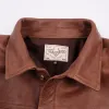 Riders Jacket Tobacco Horsehide sold by Freenote Cloth