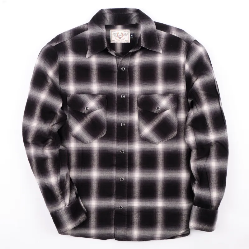Bodie Black Plaid sold by Freenote Cloth