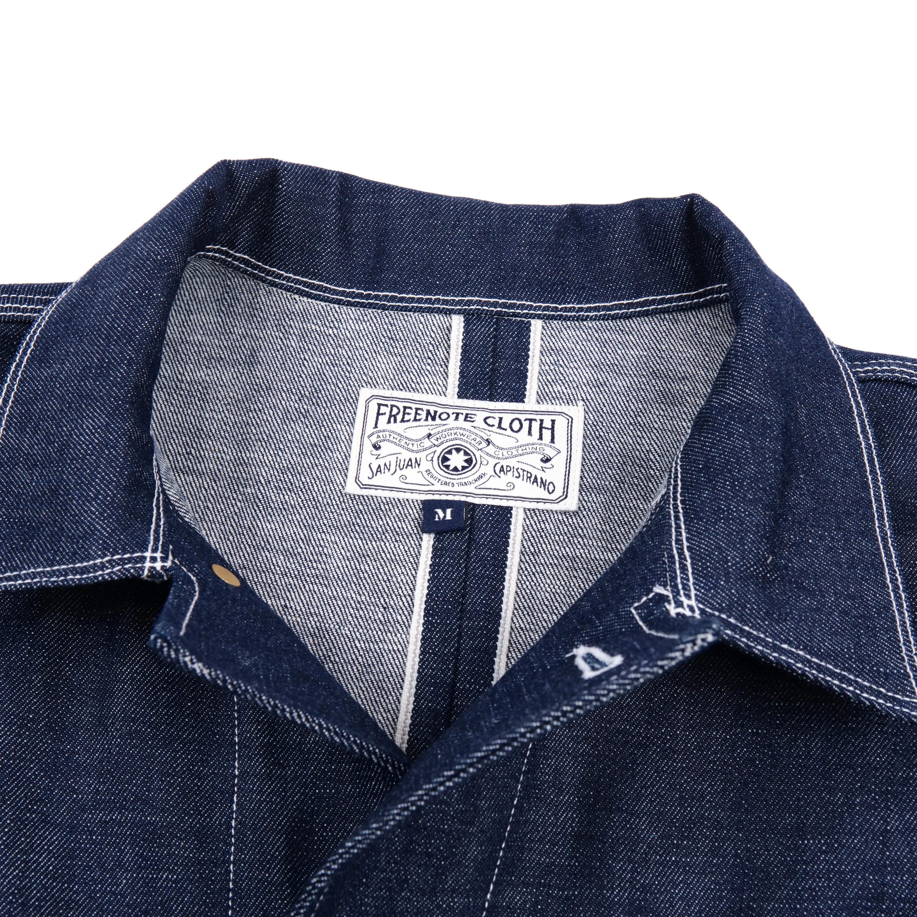 Modesto Jacket 11 Ounce Memphis Blue sold by Freenote Cloth product image thumbnail 3