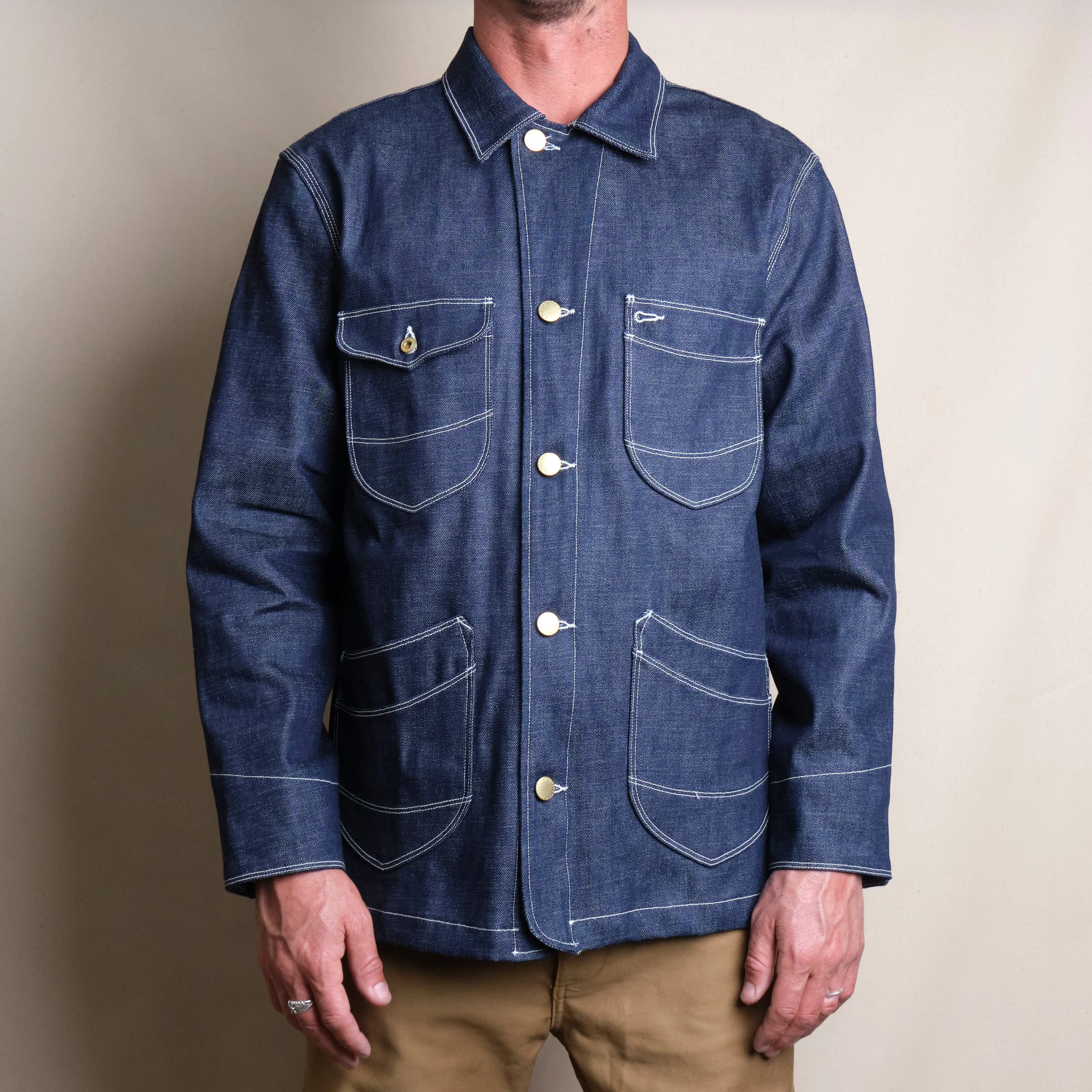 Modesto Jacket 11 Ounce Memphis Blue sold by Freenote Cloth product image thumbnail 2