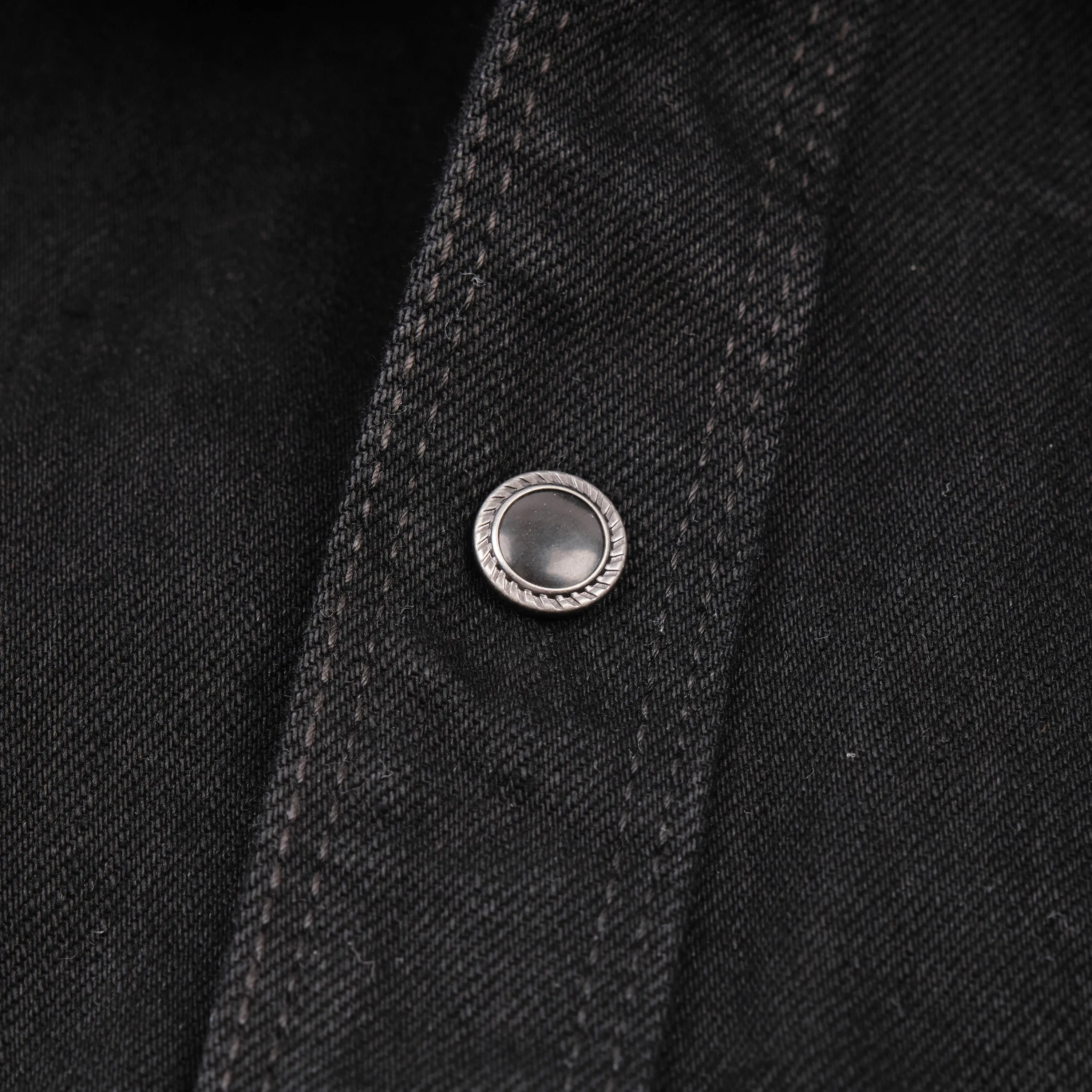 Modern Western 13 Ounce Black Denim sold by Freenote Cloth product image thumbnail 4