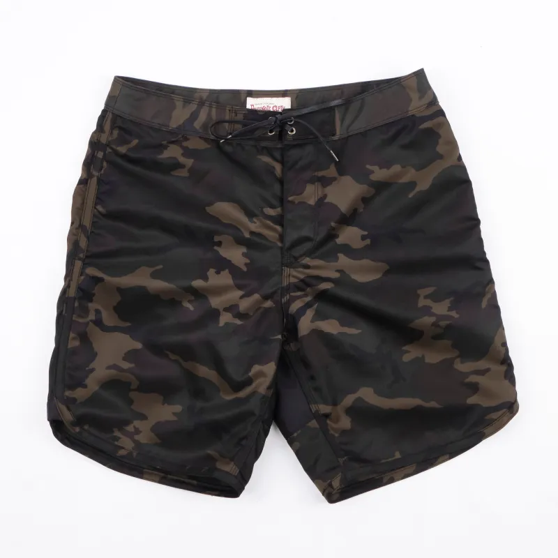 Standard Issue Boardshort Camo sold by Freenote Cloth