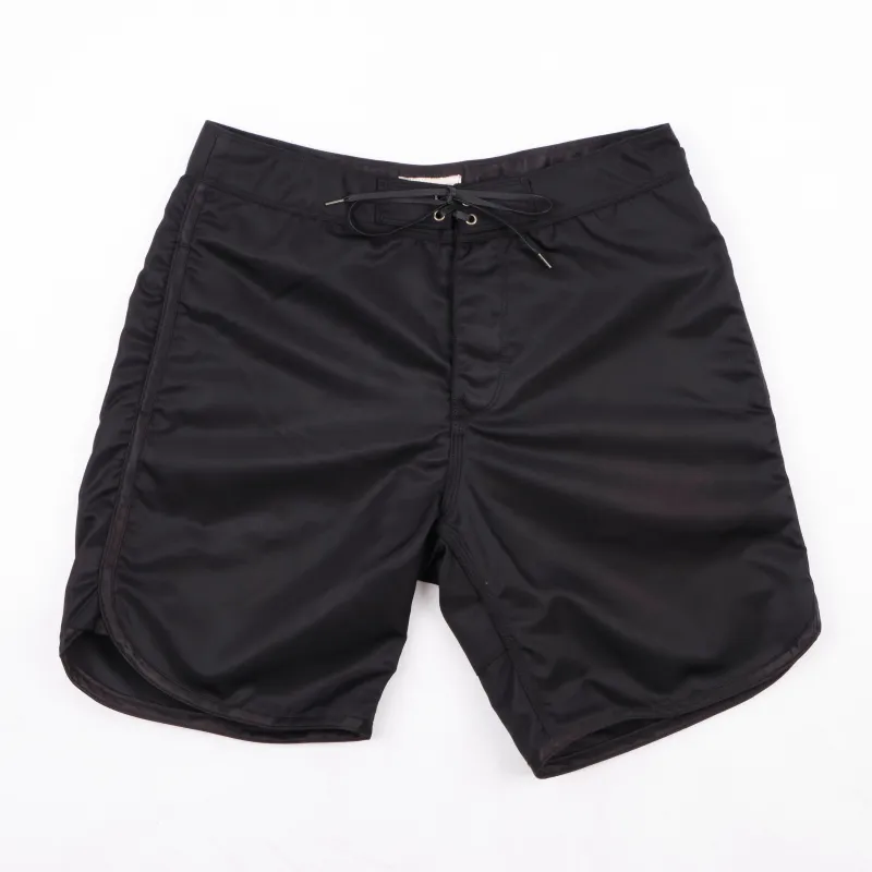 Standard Issue Boardshort Black sold by Freenote Cloth