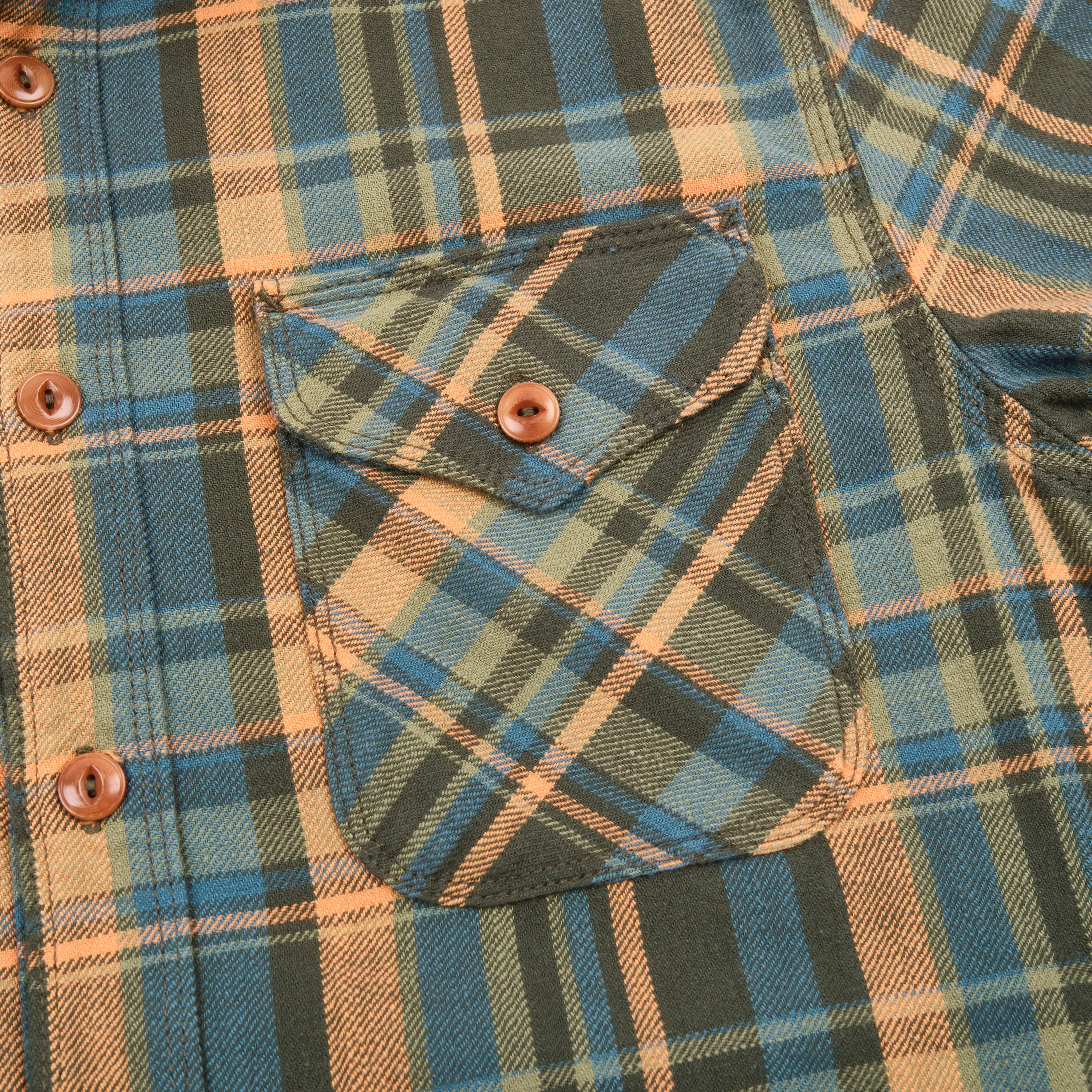 Wells Evergreen Plaid sold by Freenote Cloth product image thumbnail 5