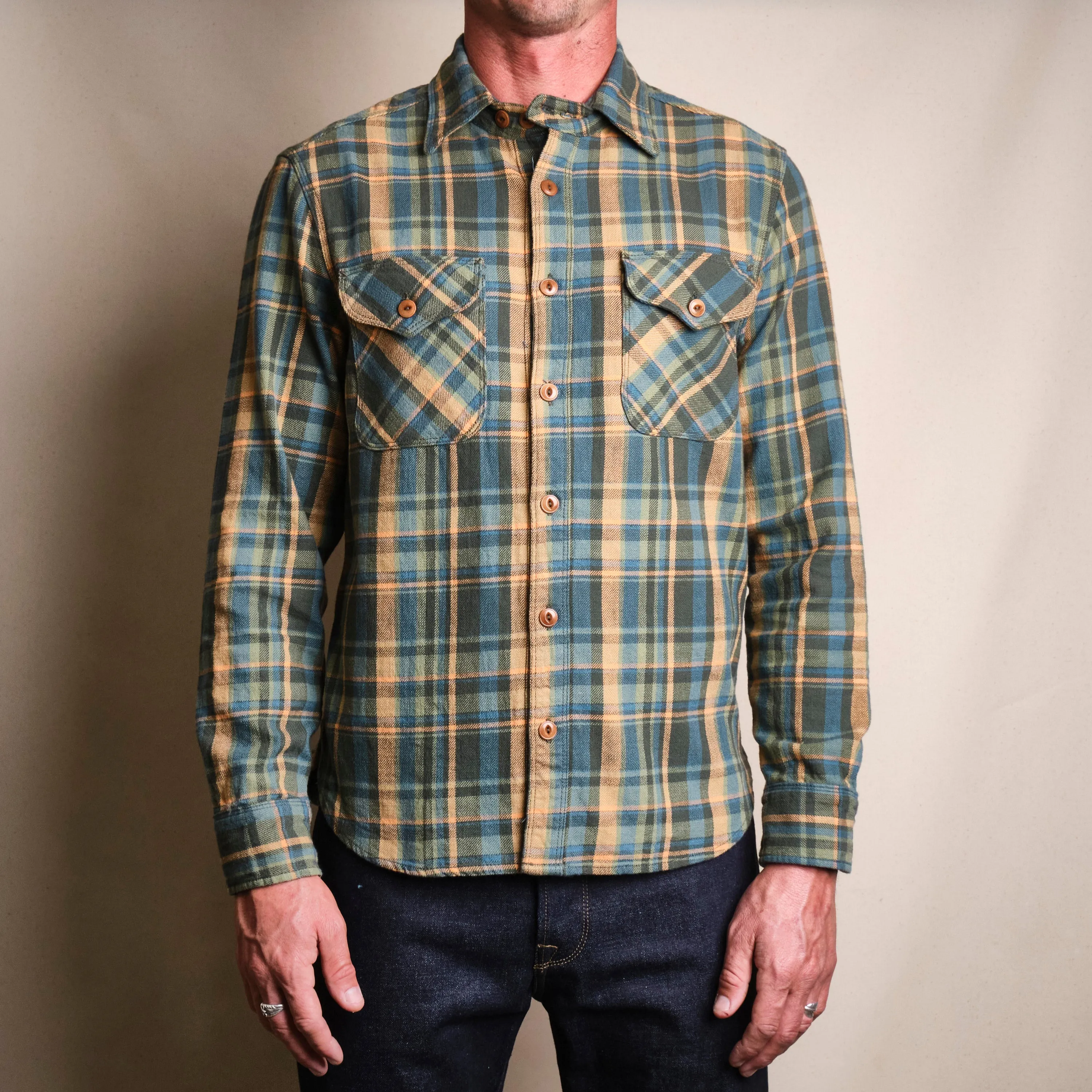 Wells Evergreen Plaid sold by Freenote Cloth product image thumbnail 2