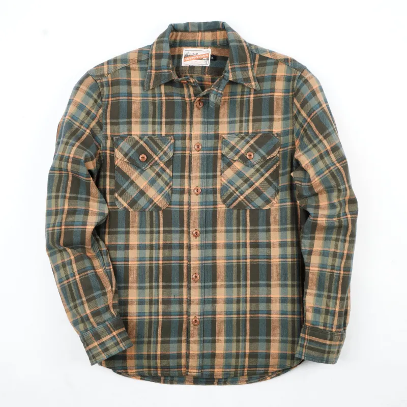 Wells Evergreen Plaid sold by Freenote Cloth