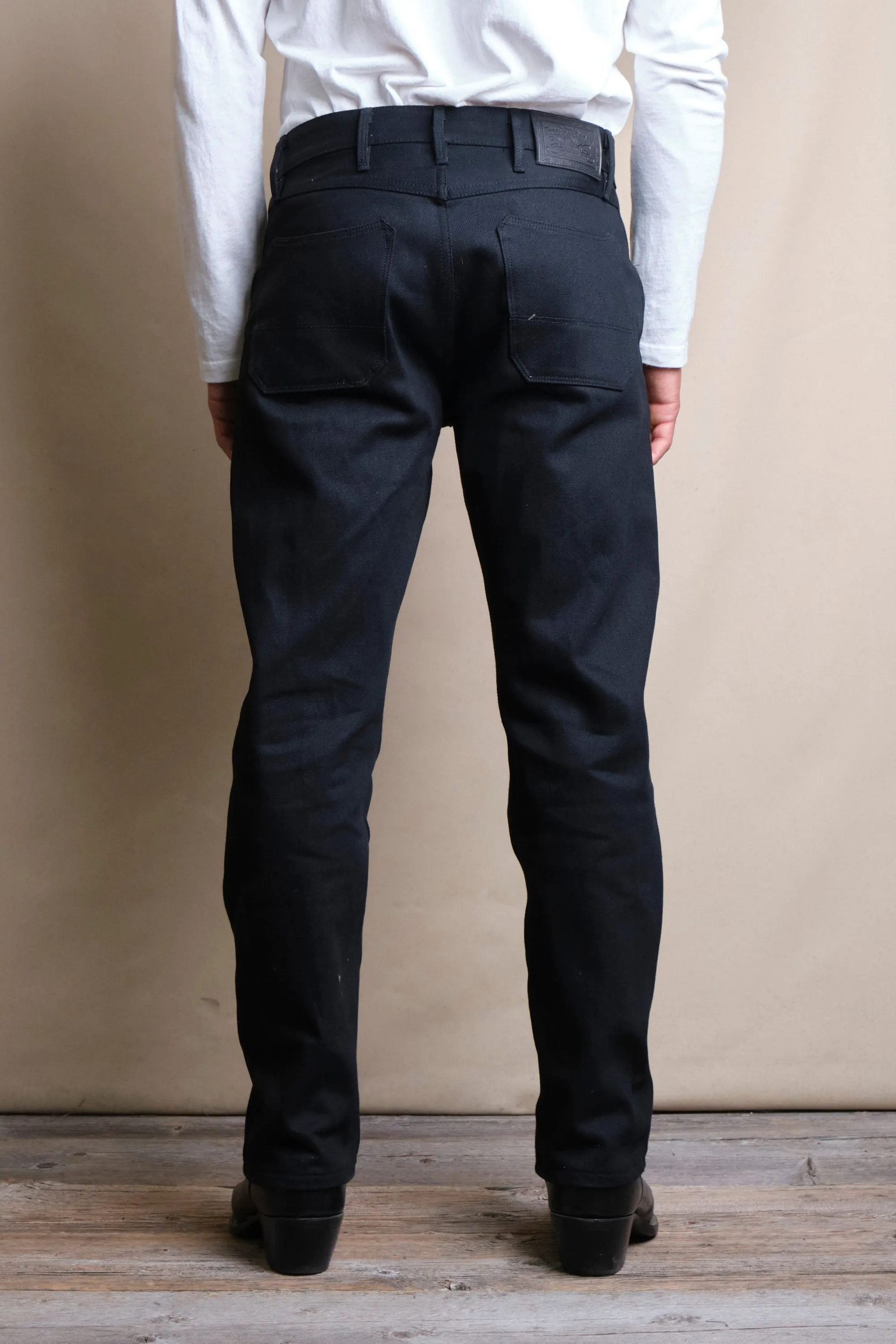 Wilkes Western 14 Ounce Black Denim sold by Freenote Cloth product image thumbnail 5