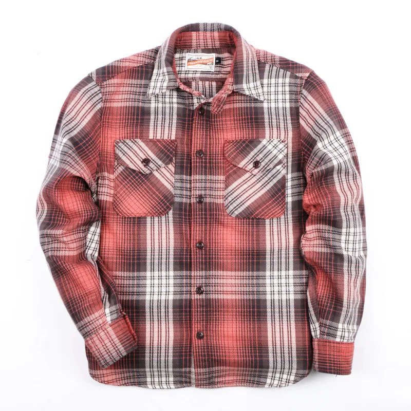 Wells Ibis Red sold by Freenote Cloth
