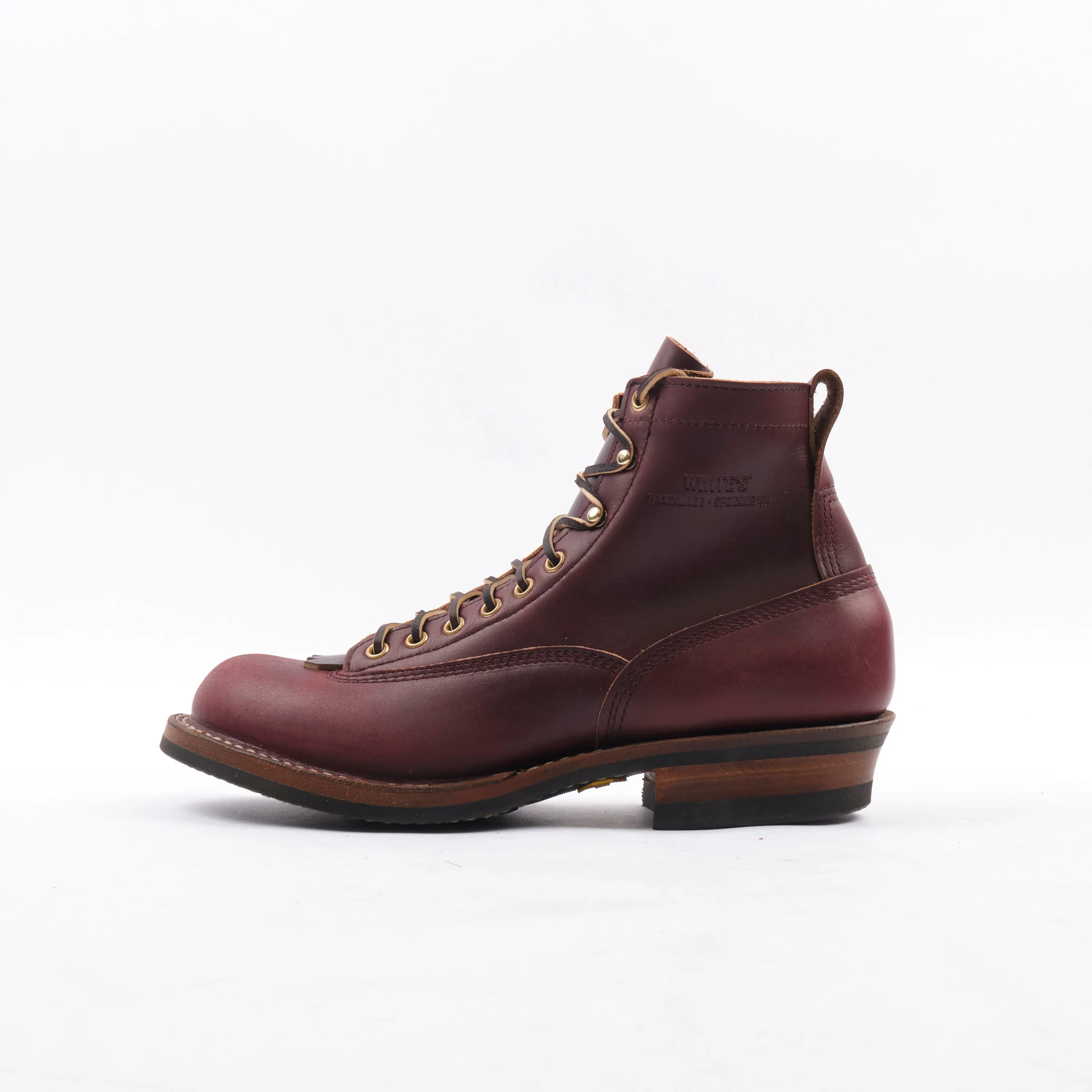 FREENOTE CLOTH X WHITE'S BOOTS - 9338 LAST CUTTER BOOT - SEIDEL DOUBLE SHOT BURGUNDY sold by Freenote Cloth product image thumbnail 5