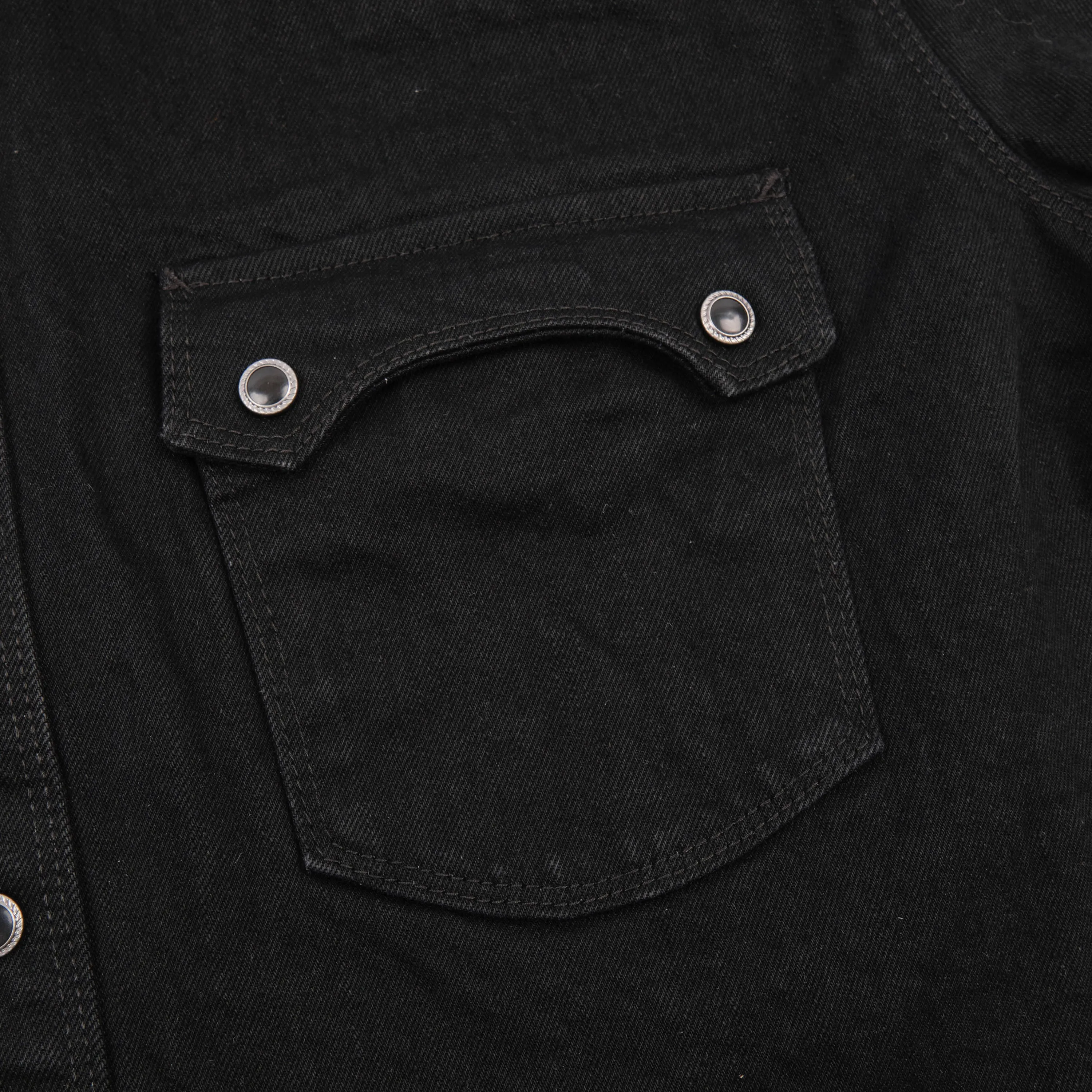 Modern Western 13 Ounce Black Denim sold by Freenote Cloth product image thumbnail 5