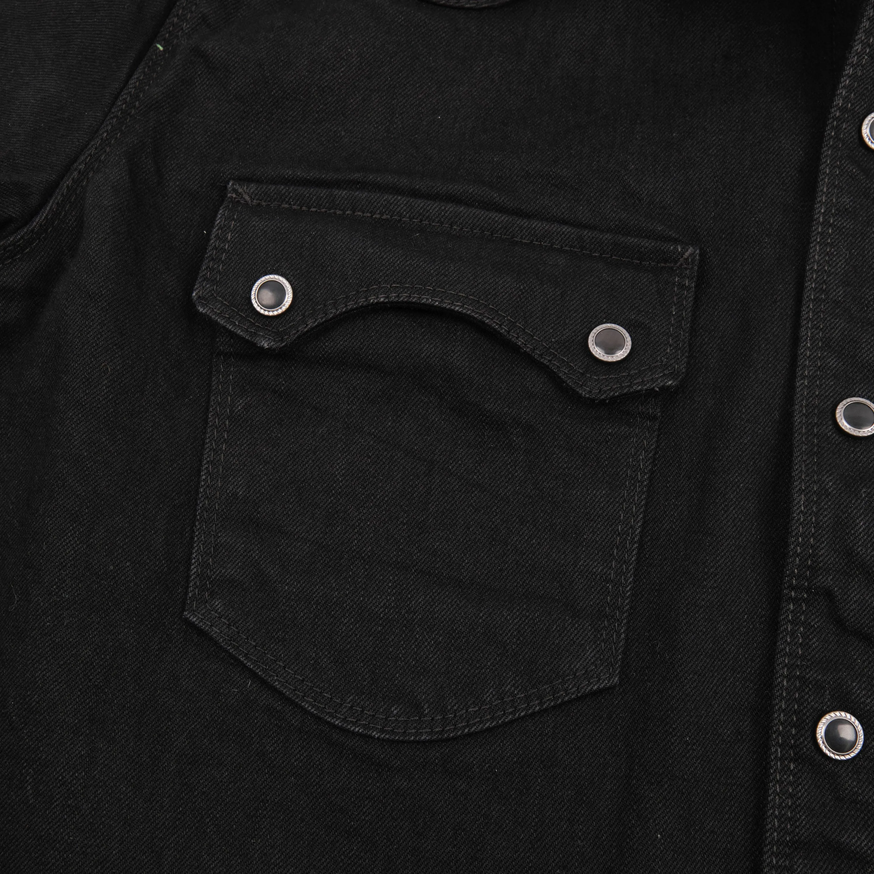 Modern Western 13 Ounce Black Denim sold by Freenote Cloth product image thumbnail 3