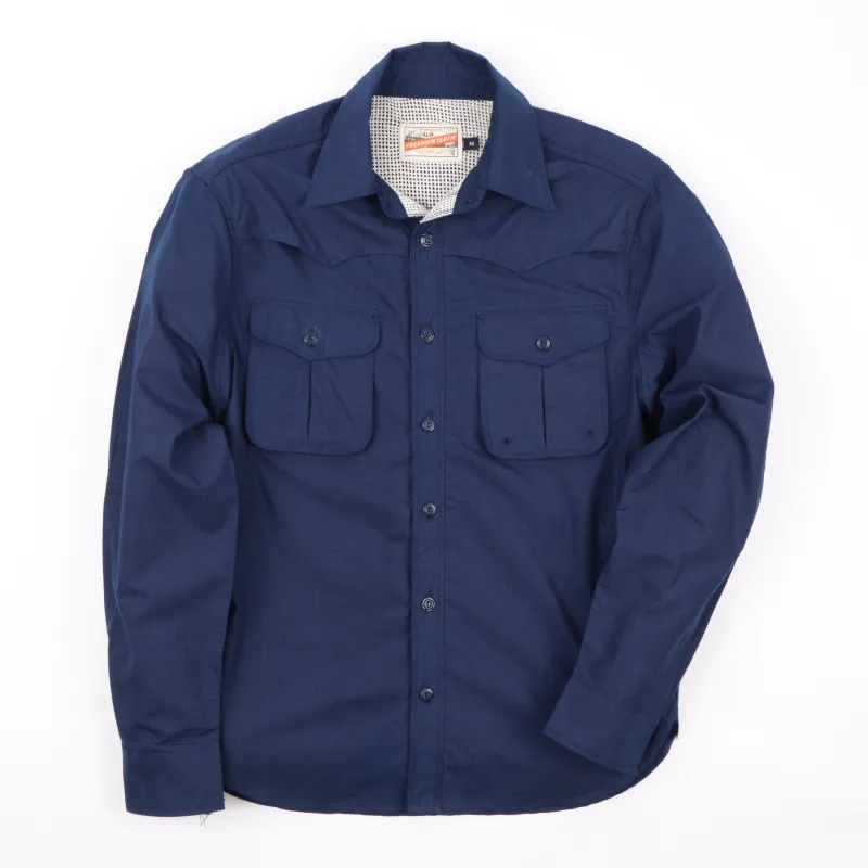 Eldora Indigo Ripstop sold by Freenote Cloth