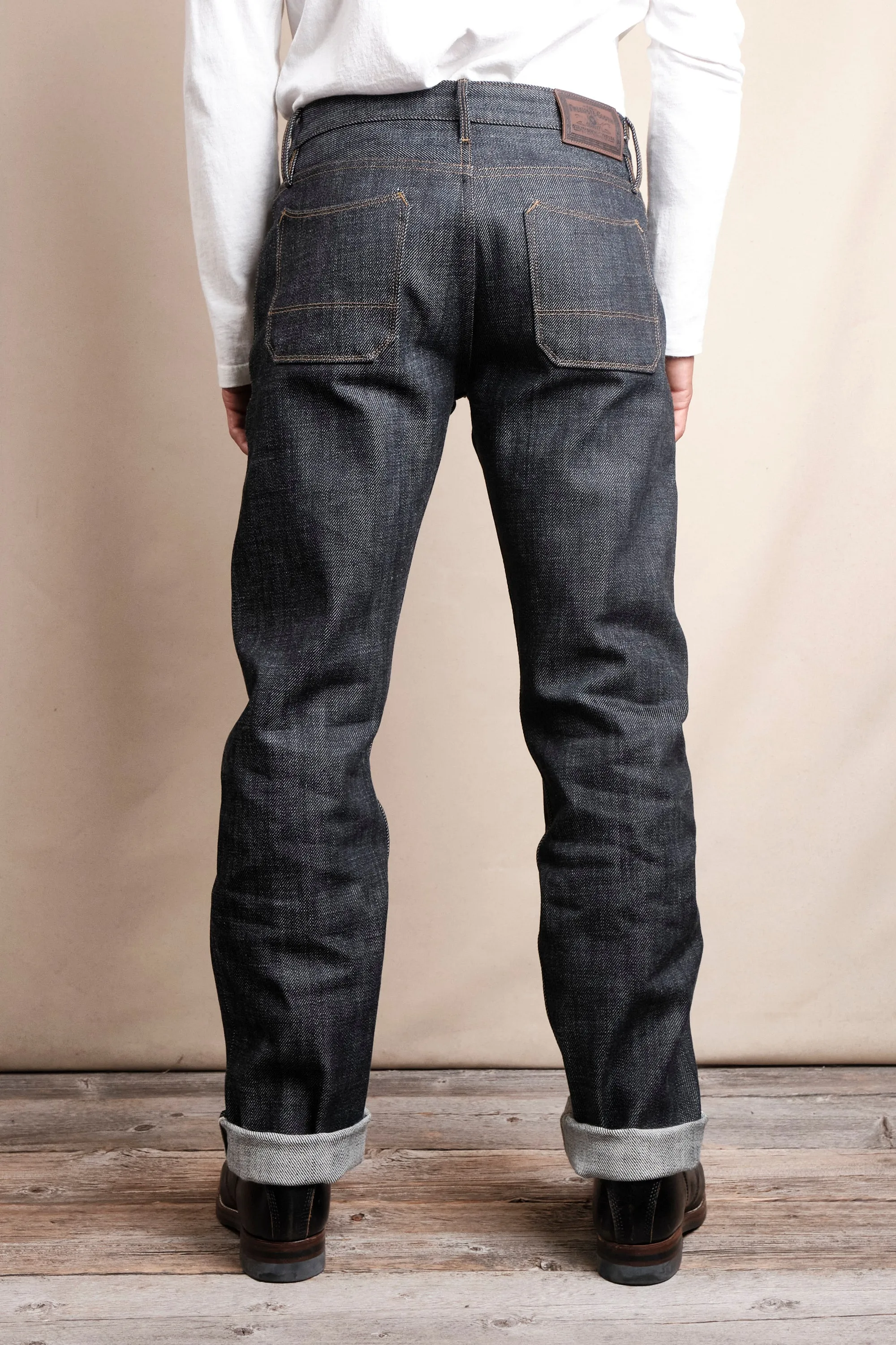 Trabuco Classic Straight 20 Ounce Indigo Denim sold by Freenote Cloth product image thumbnail 5