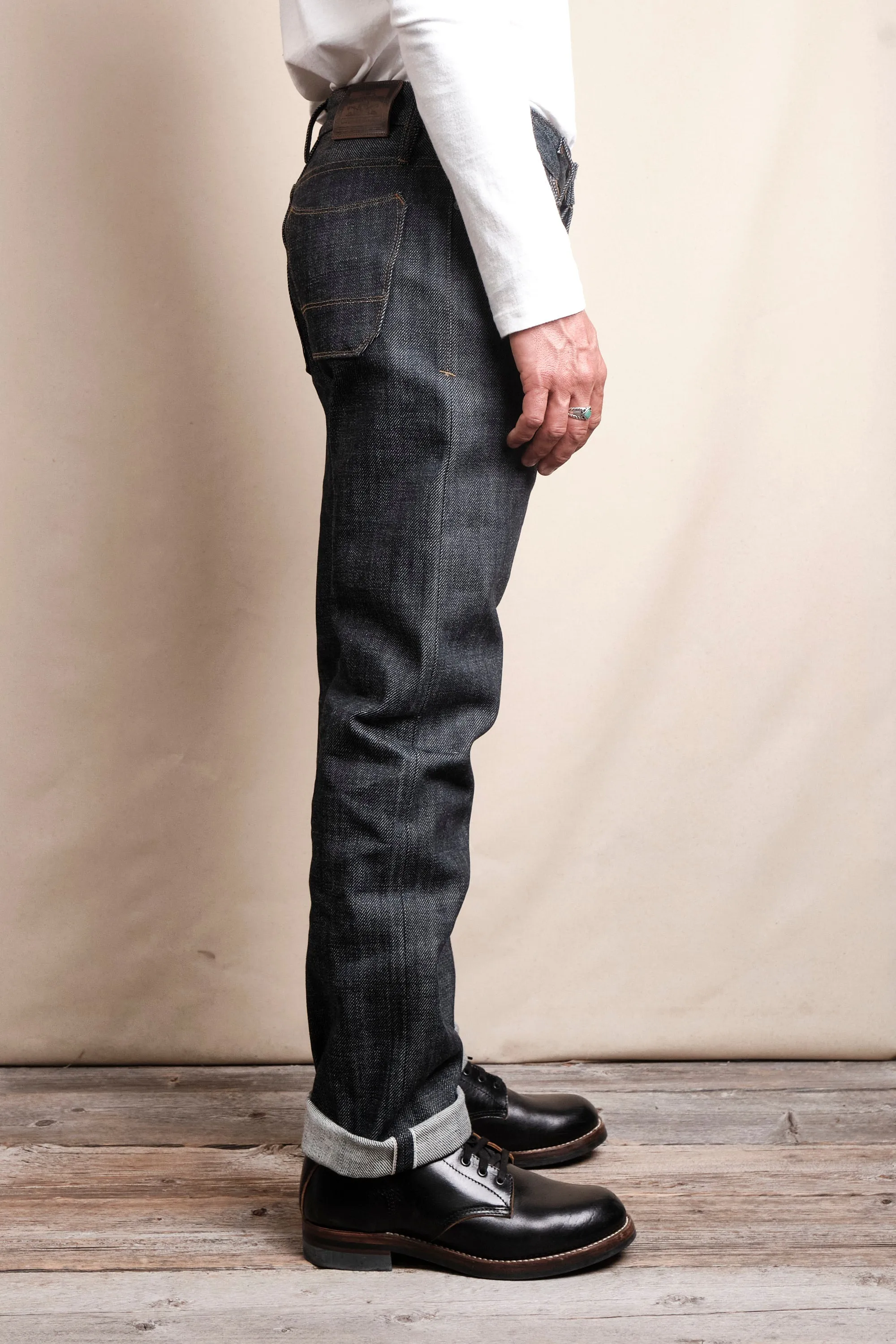 Trabuco Classic Straight 20 Ounce Indigo Denim sold by Freenote Cloth product image thumbnail 4